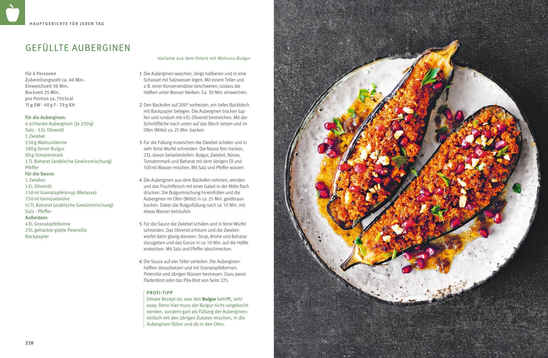 Beispielinhalt (Bild) Vegan! Das Goldene von GU