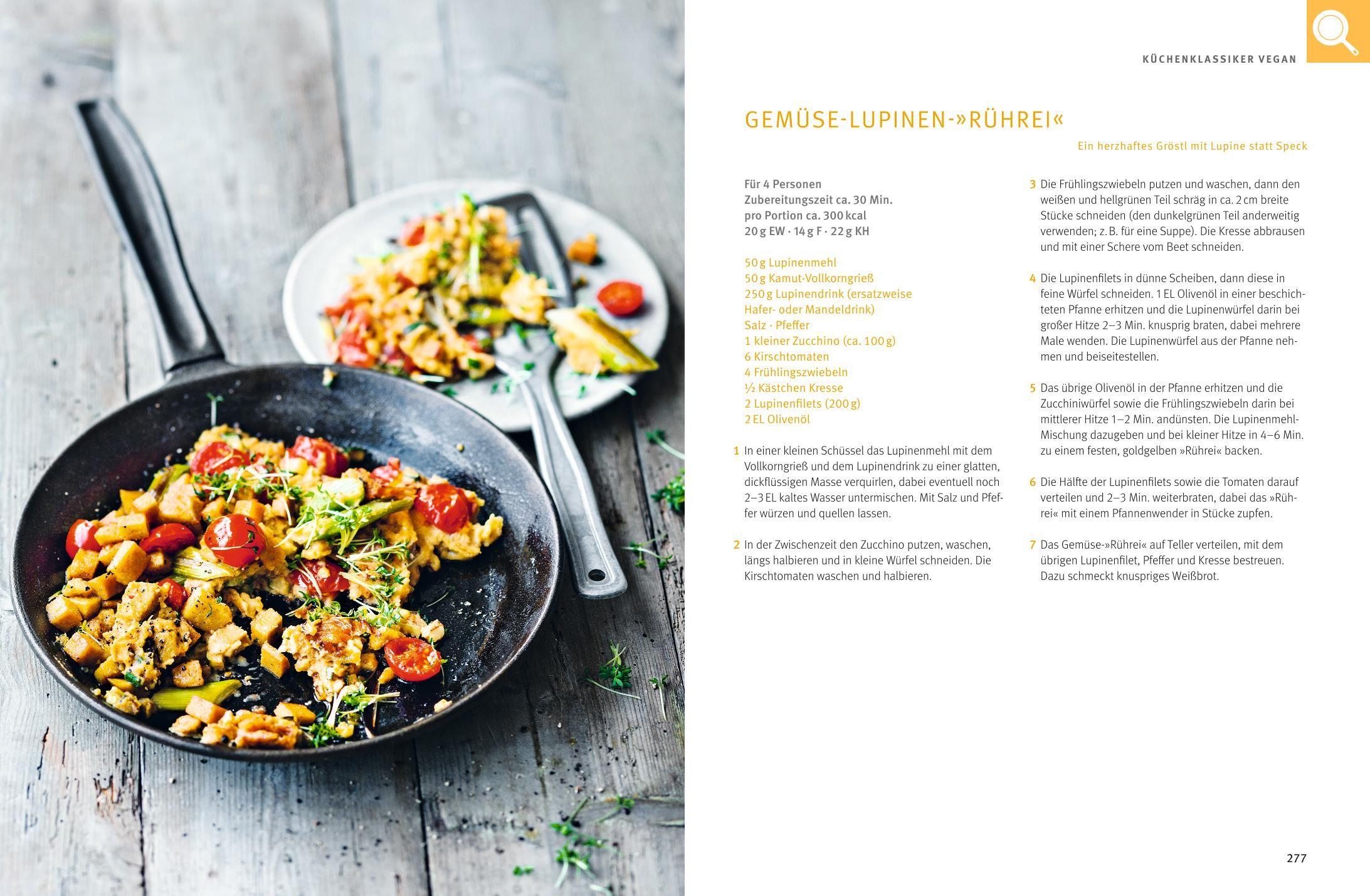 Beispielinhalt (Bild) Vegan! Das Goldene von GU