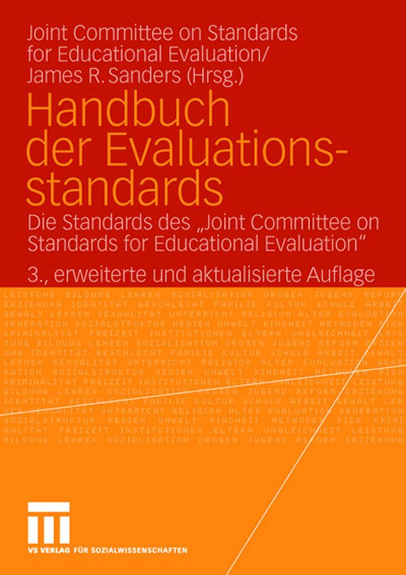 Vorderes Coverbild Handbuch der Evaluationsstandards