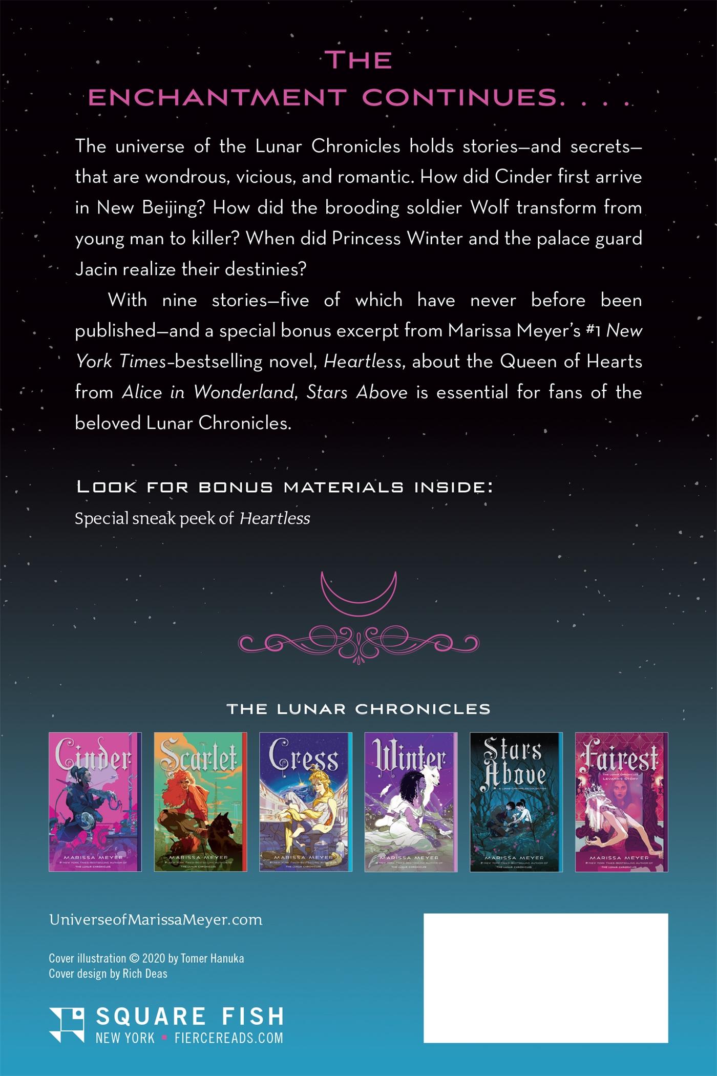 Rückseitencover Stars Above: A Lunar Chronicles Collection