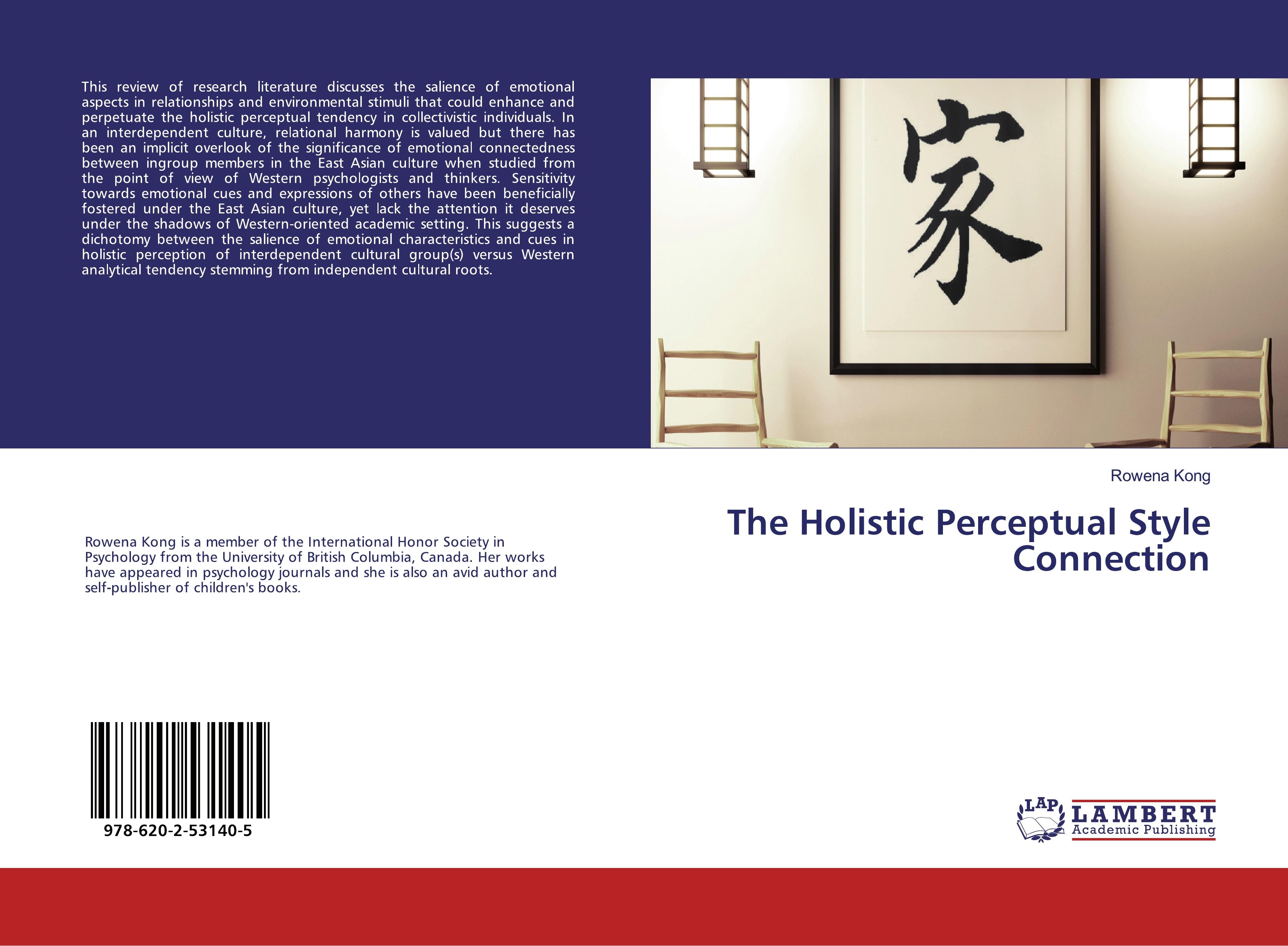 Vorderes Coverbild The Holistic Perceptual Style Connection