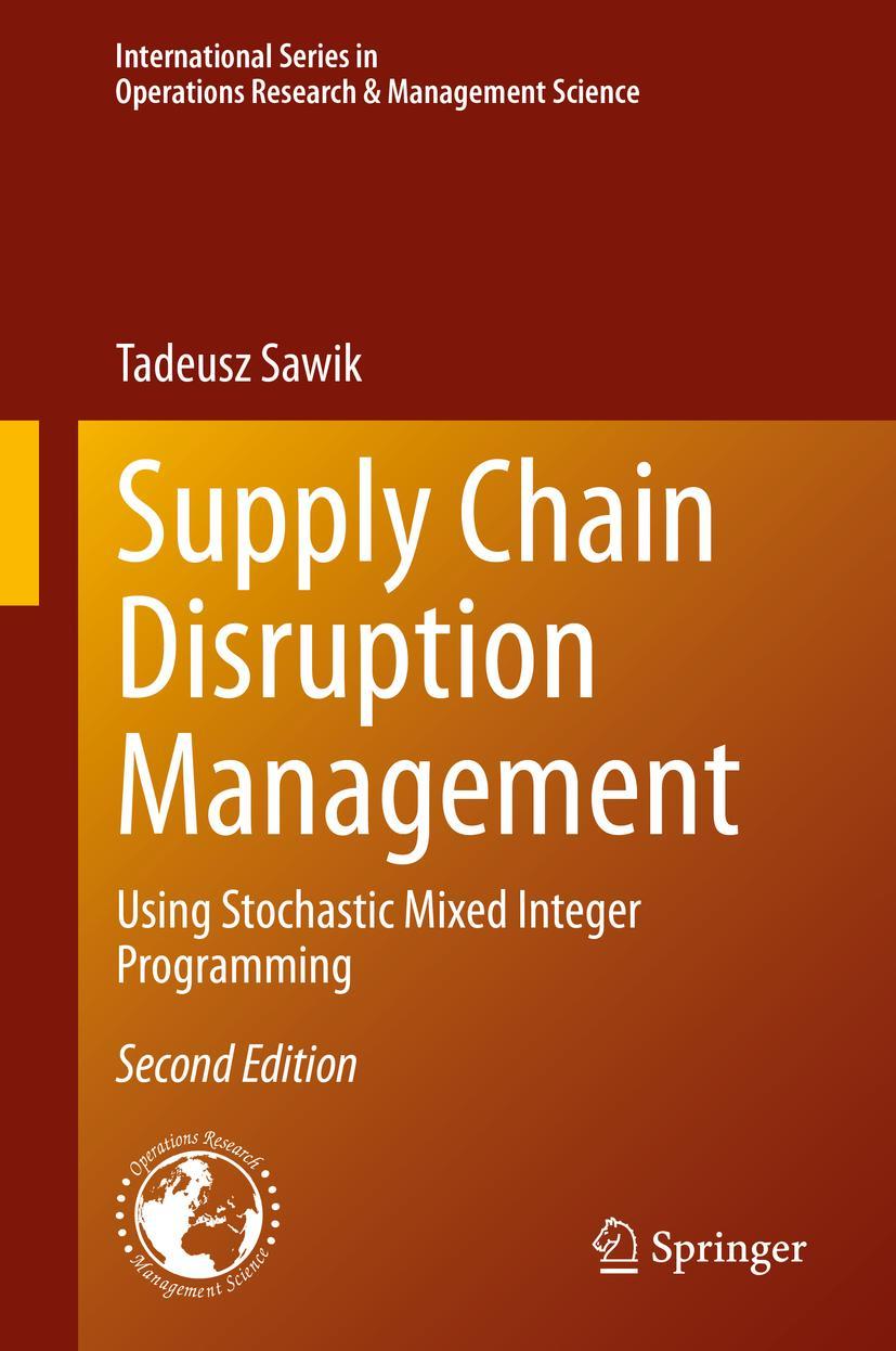 Vorderes Coverbild Supply Chain Disruption Management