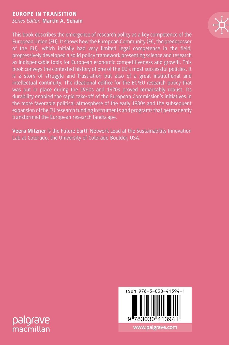 Rückseitencover European Union Research Policy