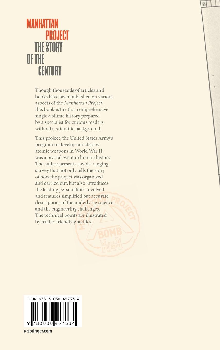 Rückseitencover Manhattan Project