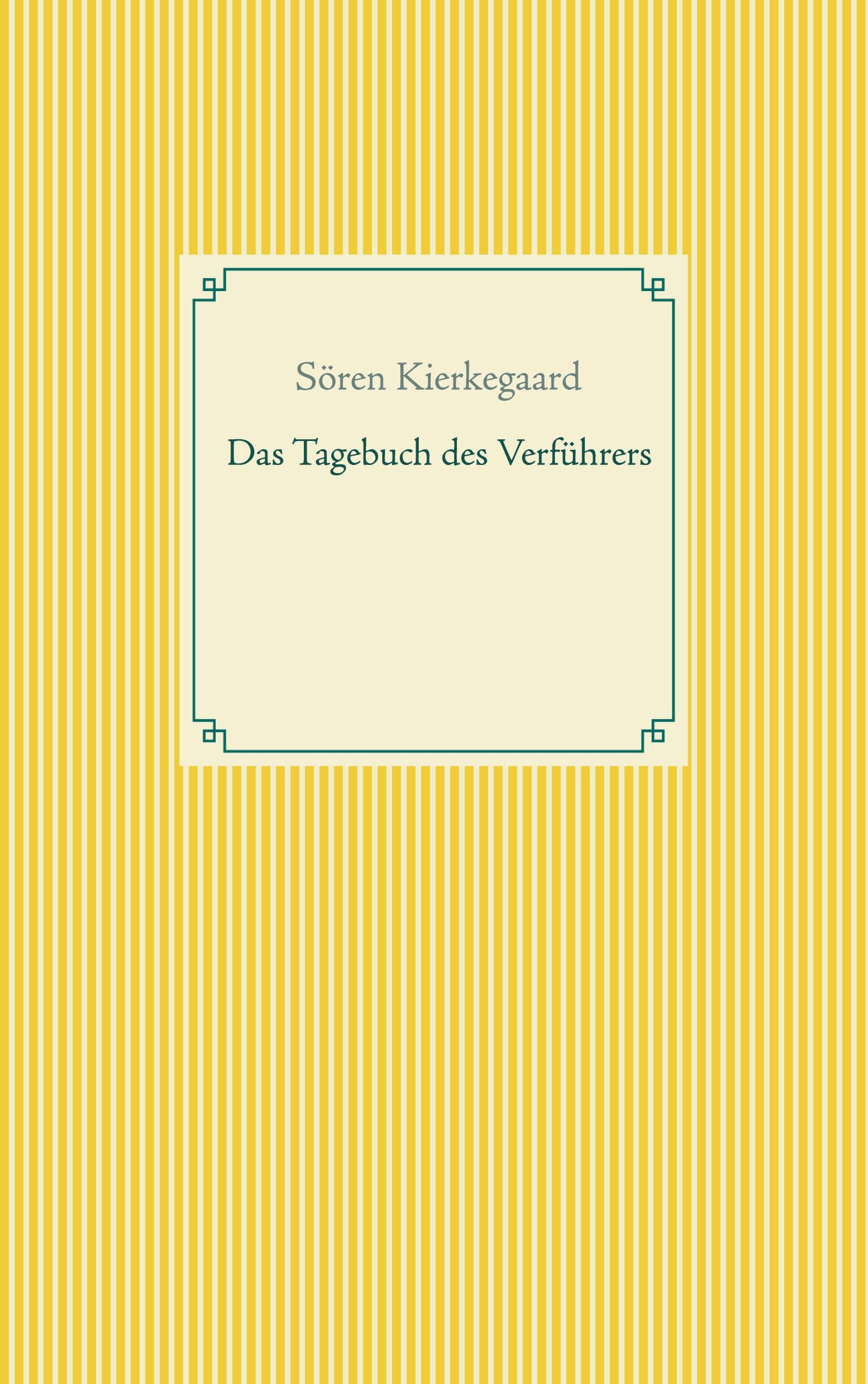 Vorderes Coverbild Das Tagebuch des Verführers