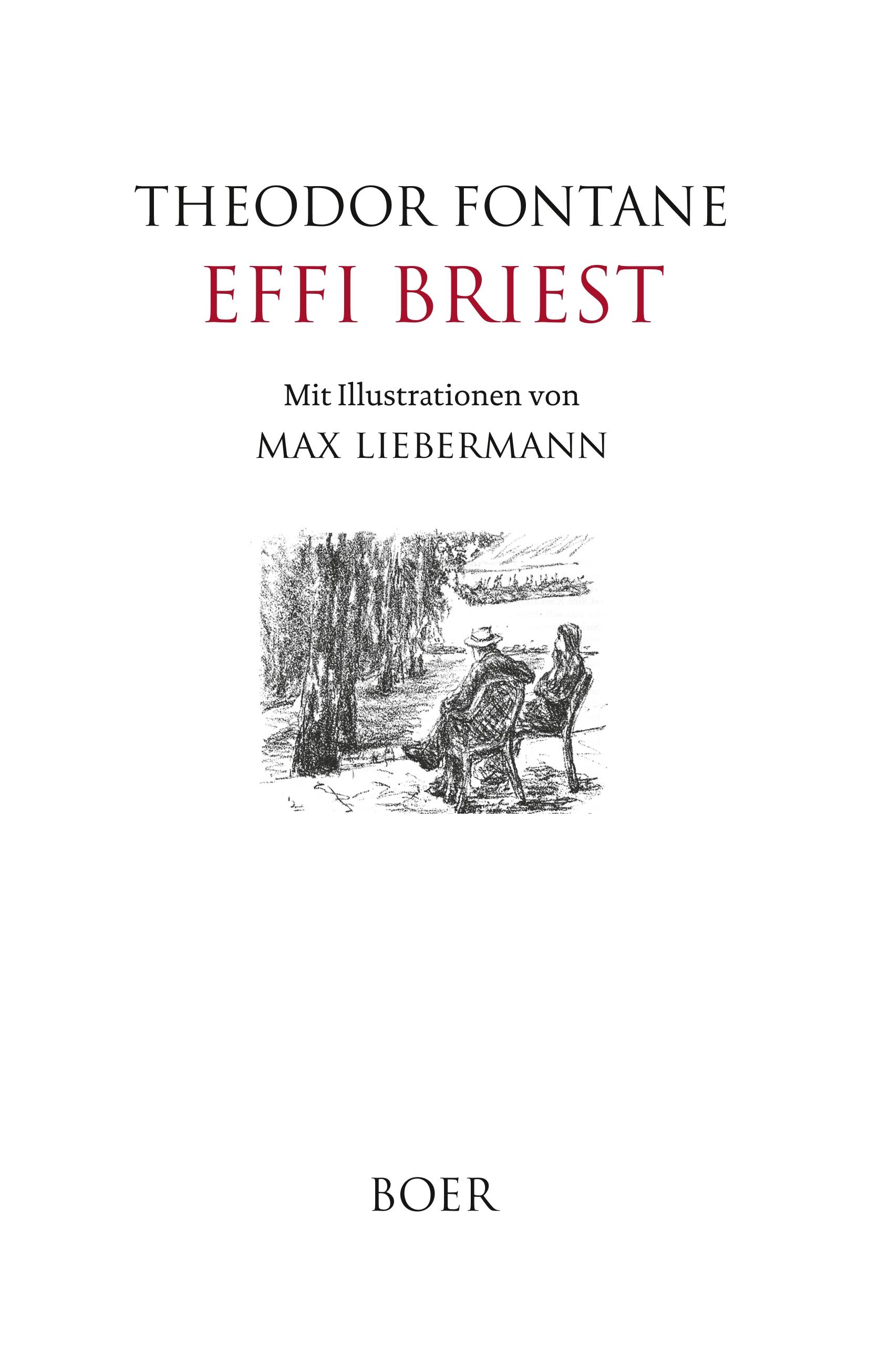 Vorderes Coverbild Effi Briest