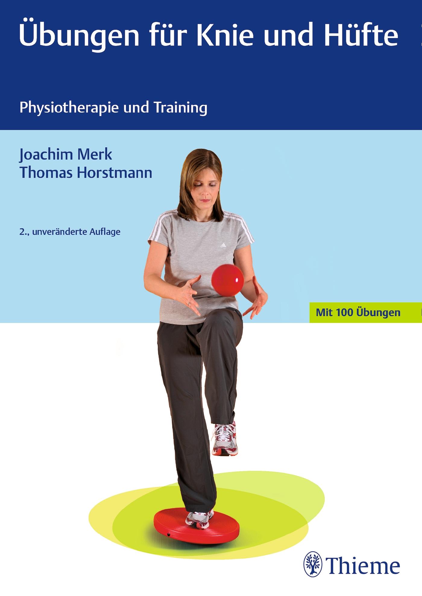 Vorderes Coverbild Übungen für Knie und Hüfte
