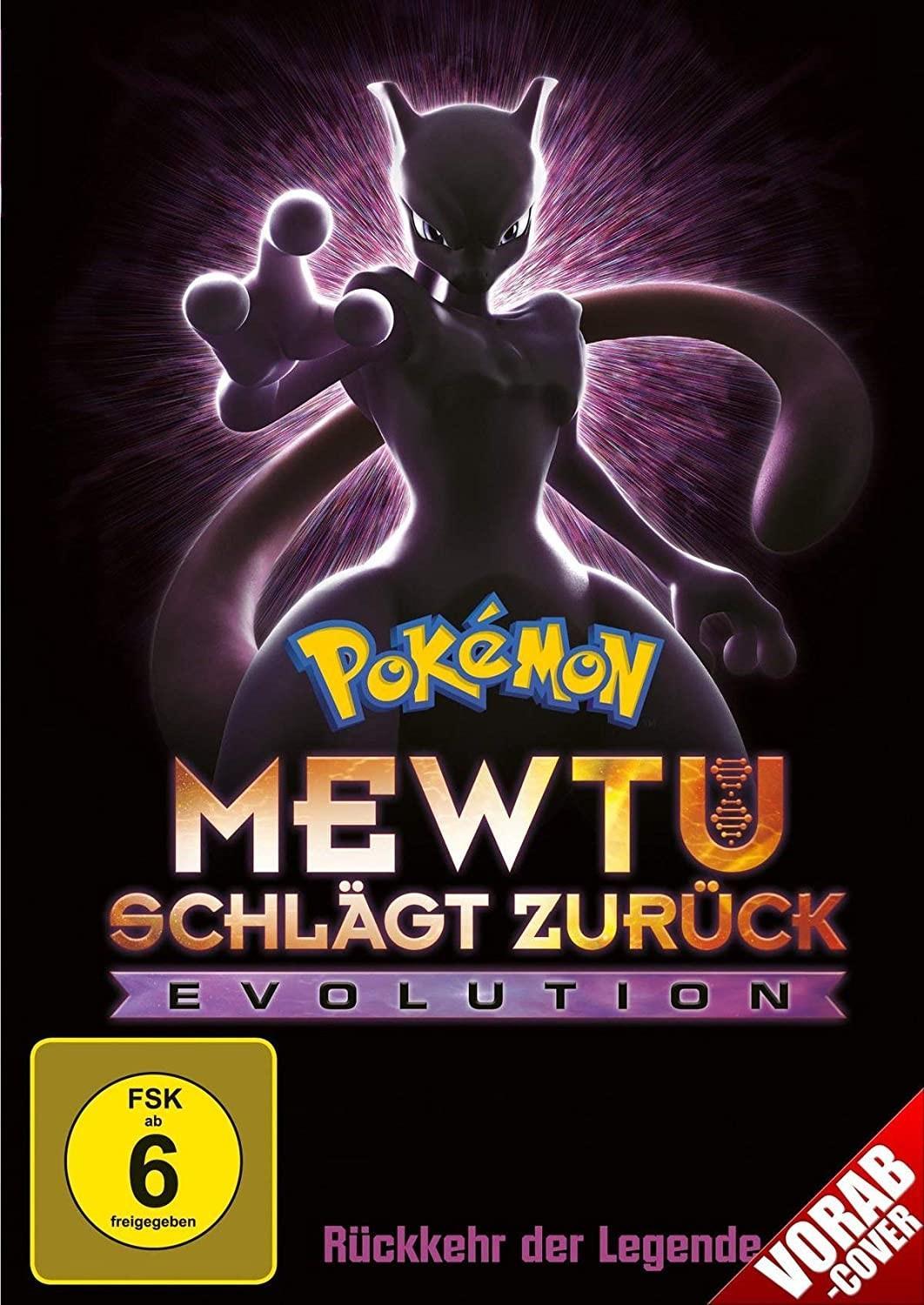 Vorderes Coverbild Pokémon: Mewtu schlägt zurück - Evolution