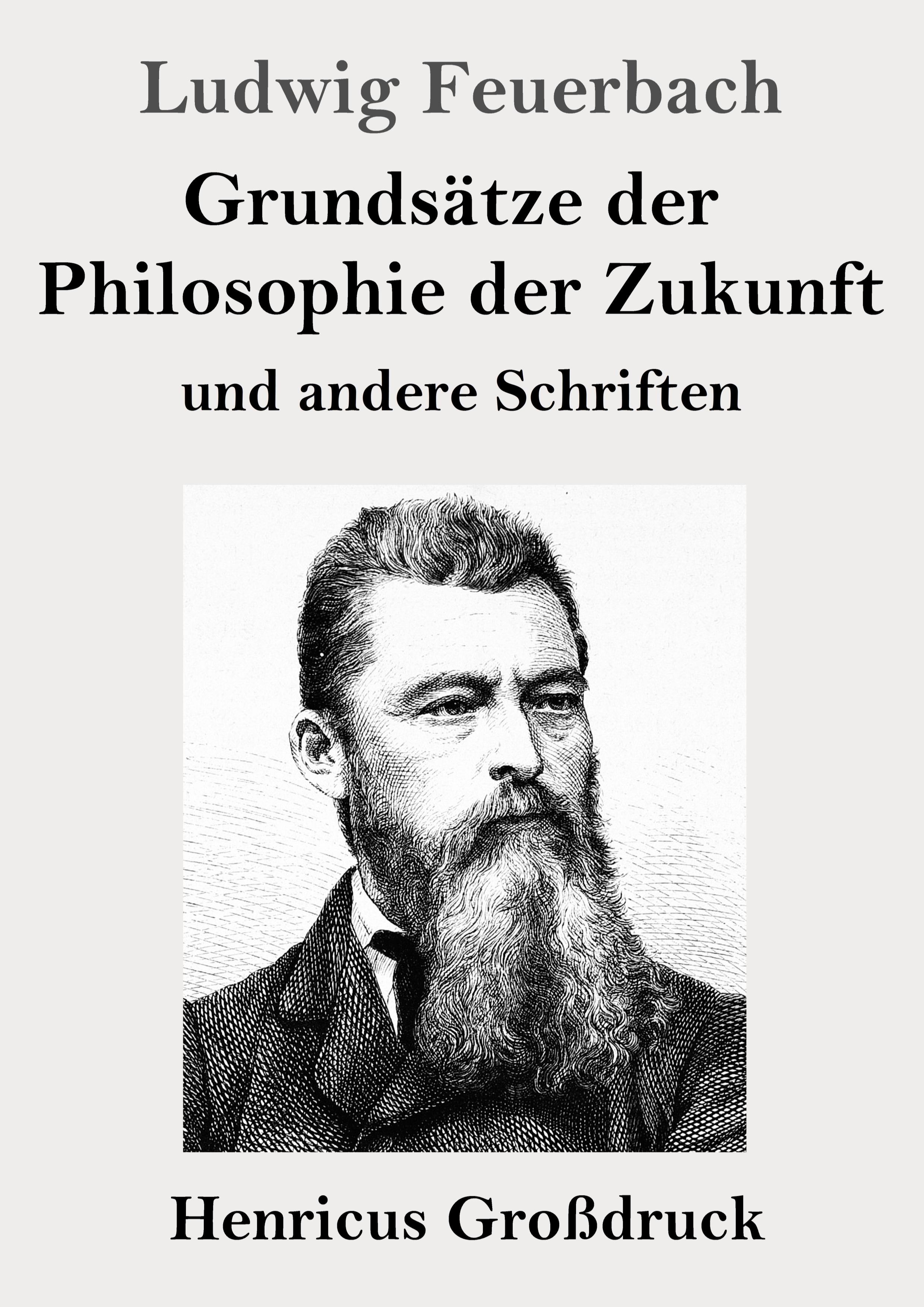 Vorderes Coverbild Grundsätze der Philosophie der Zukunft (Großdruck)