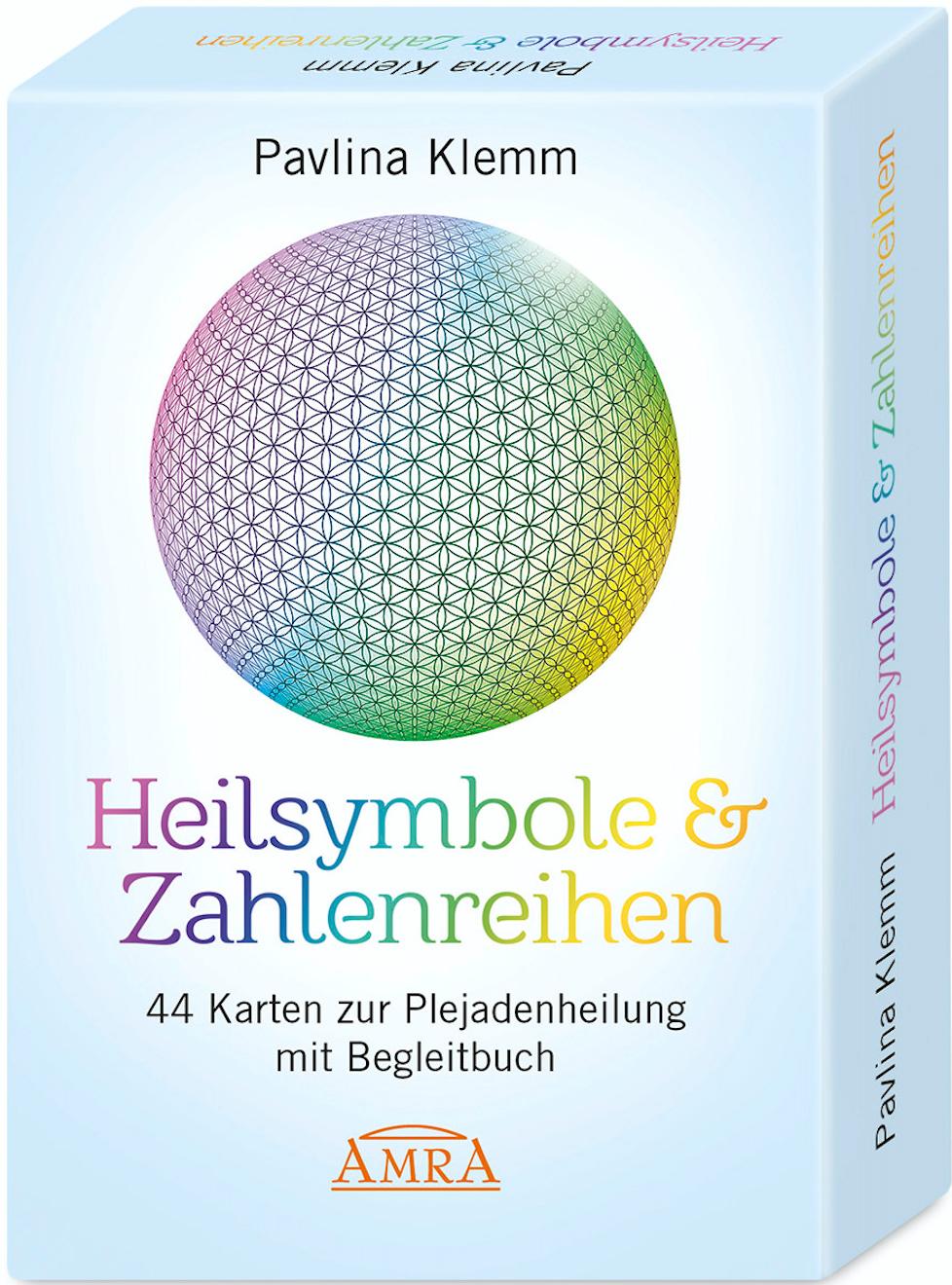 Vorderes Coverbild Heilsymbole & Zahlenreihen: 44 Karten zur Plejadenheilung mit Begleitbuch