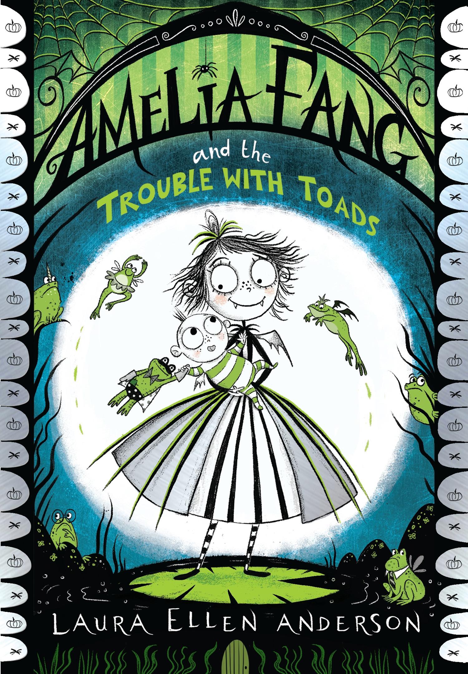 Vorderes Coverbild Amelia Fang and the Trouble with Toads