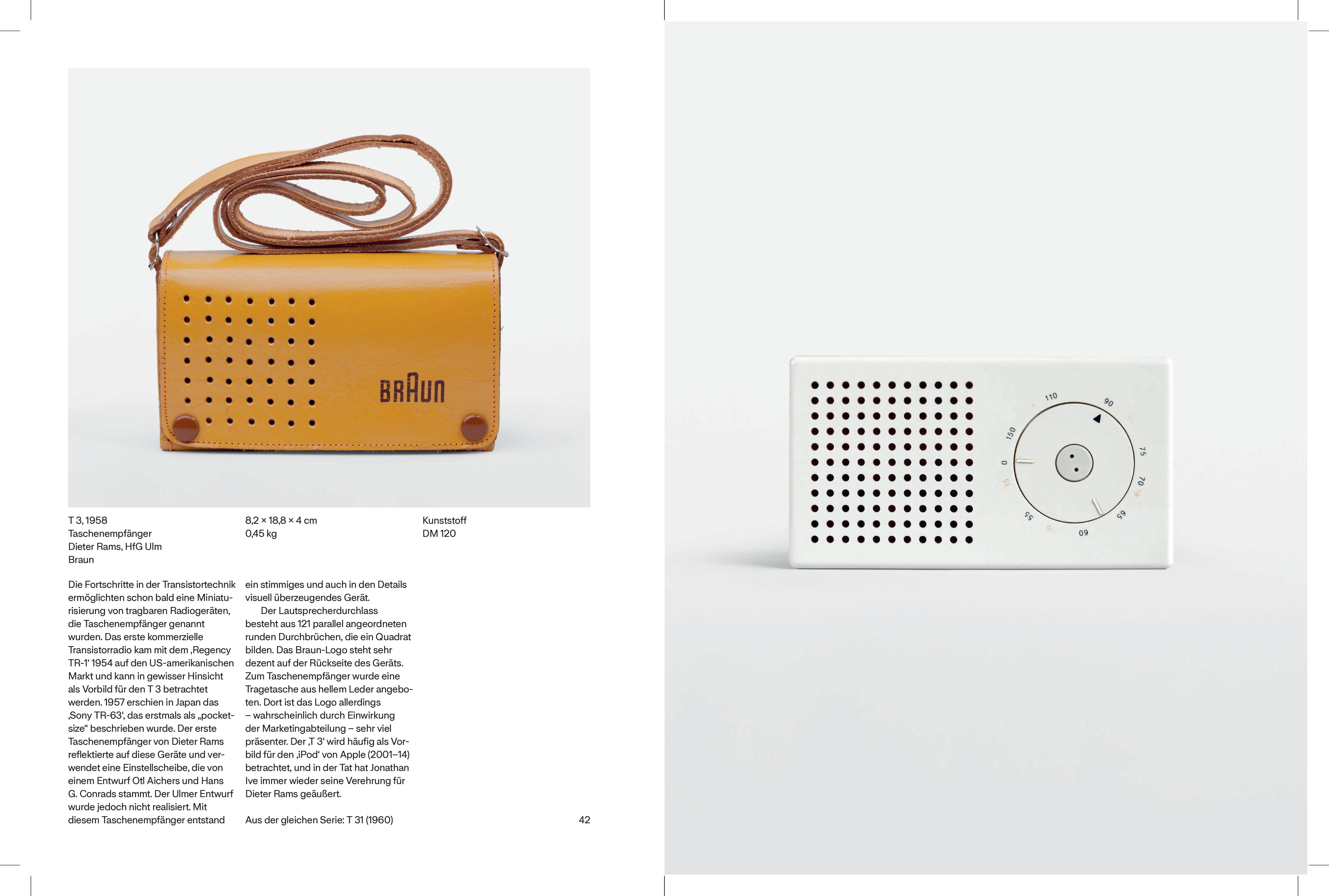 Beispielinhalt (Bild) Dieter Rams Werkverzeichnis