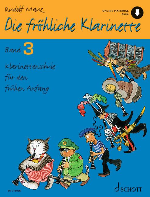 Vorderes Coverbild Die fröhliche Klarinette