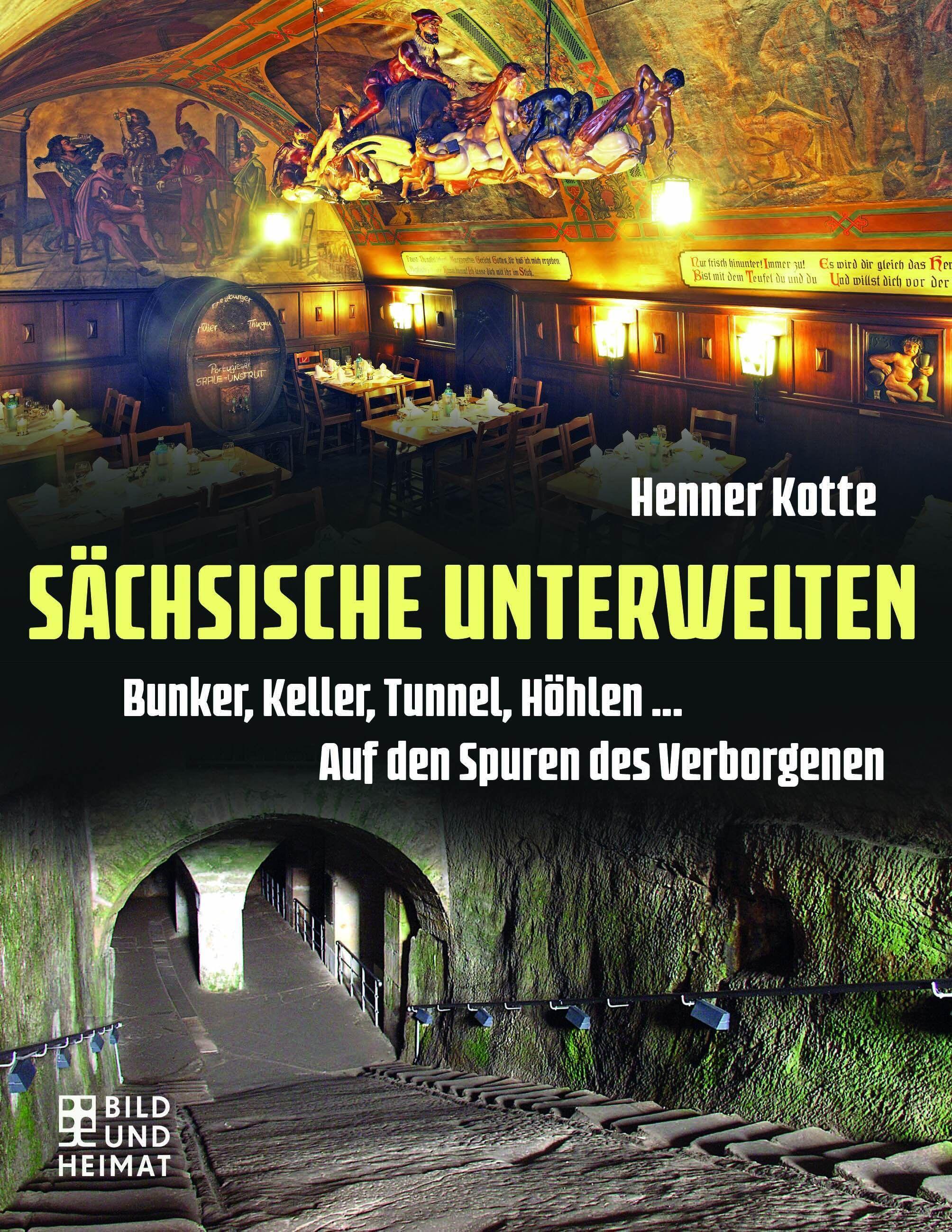 Vorderes Coverbild Sächsische Unterwelten