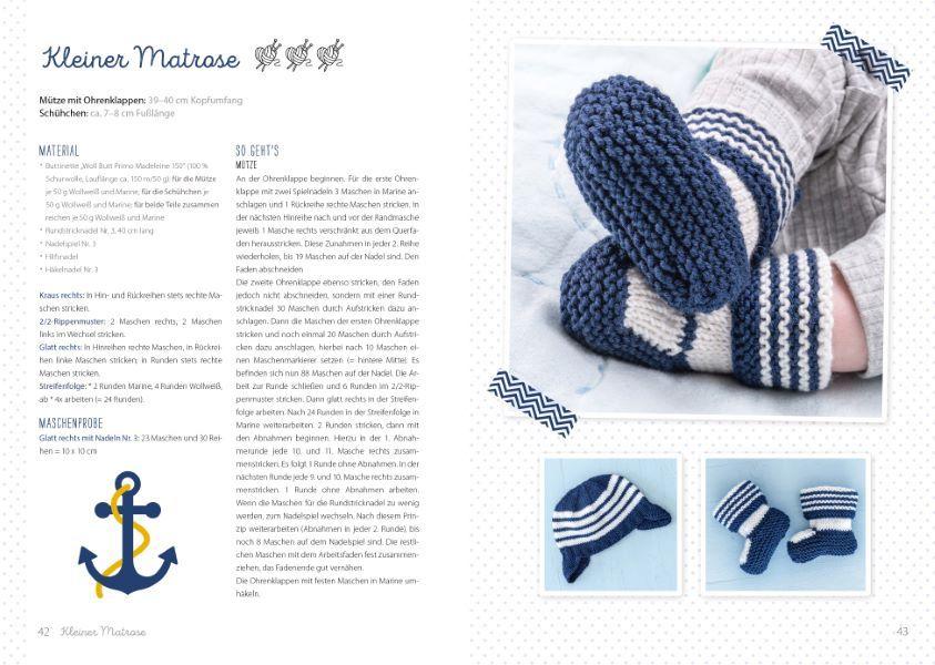 Beispielinhalt (Bild) Stricken fürs Baby