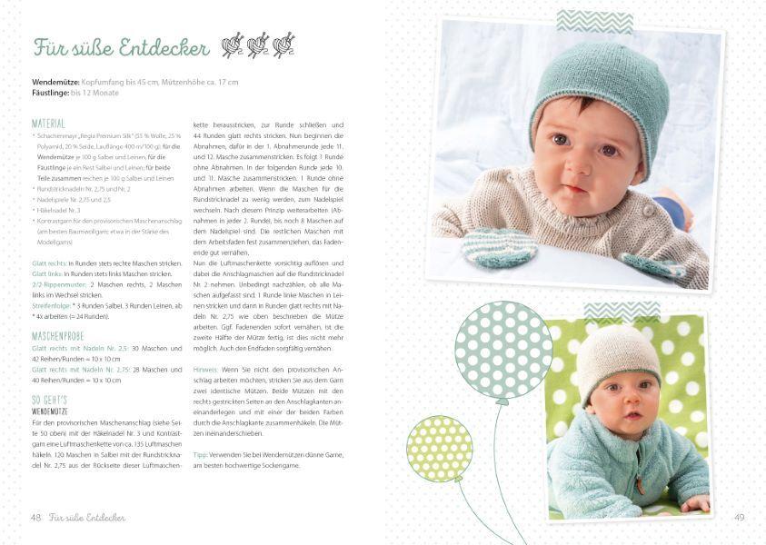 Beispielinhalt (Bild) Stricken fürs Baby