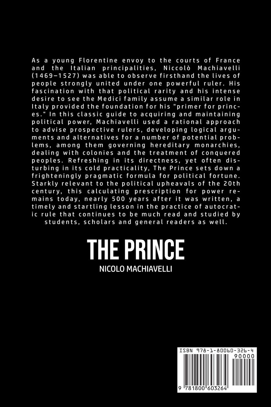 Rückseitencover The Prince