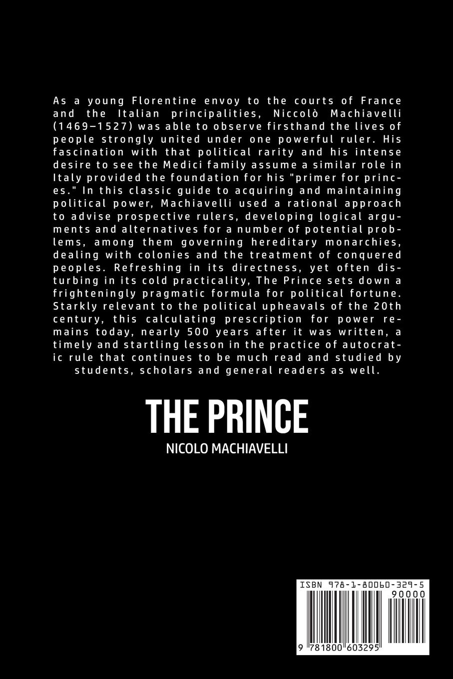 Rückseitencover The Prince