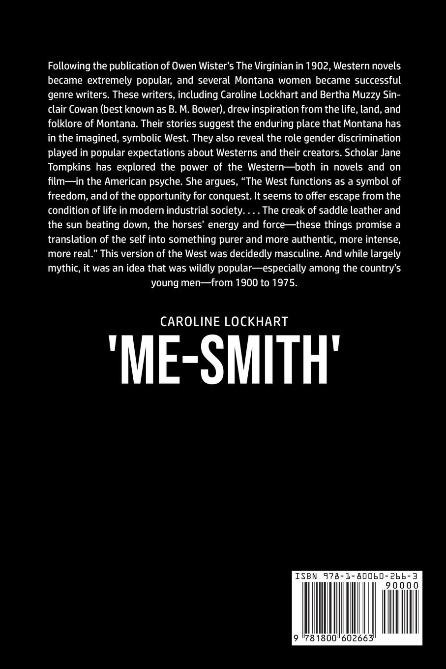 Rückseitencover 'Me-Smith'