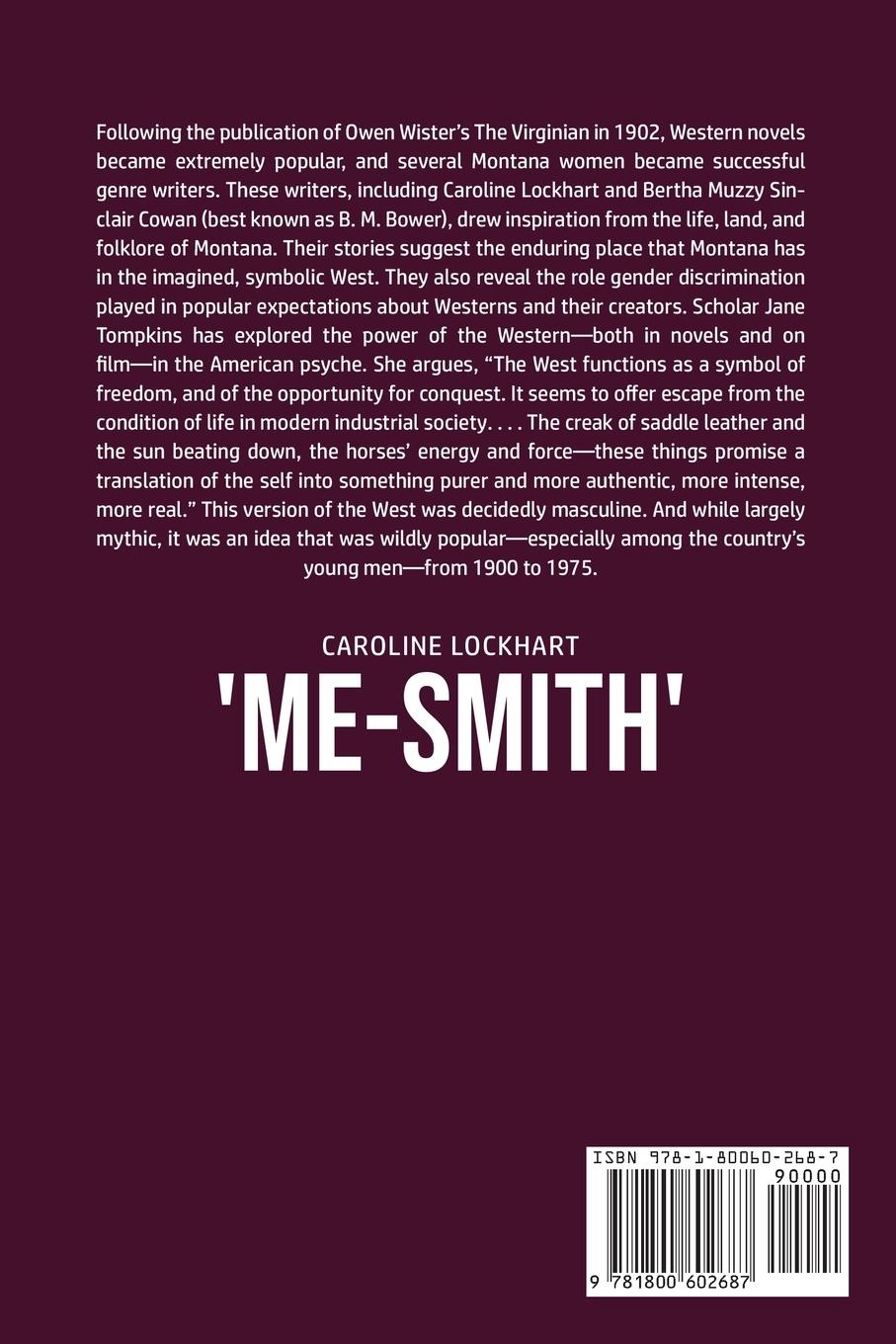 Rückseitencover 'Me-Smith'