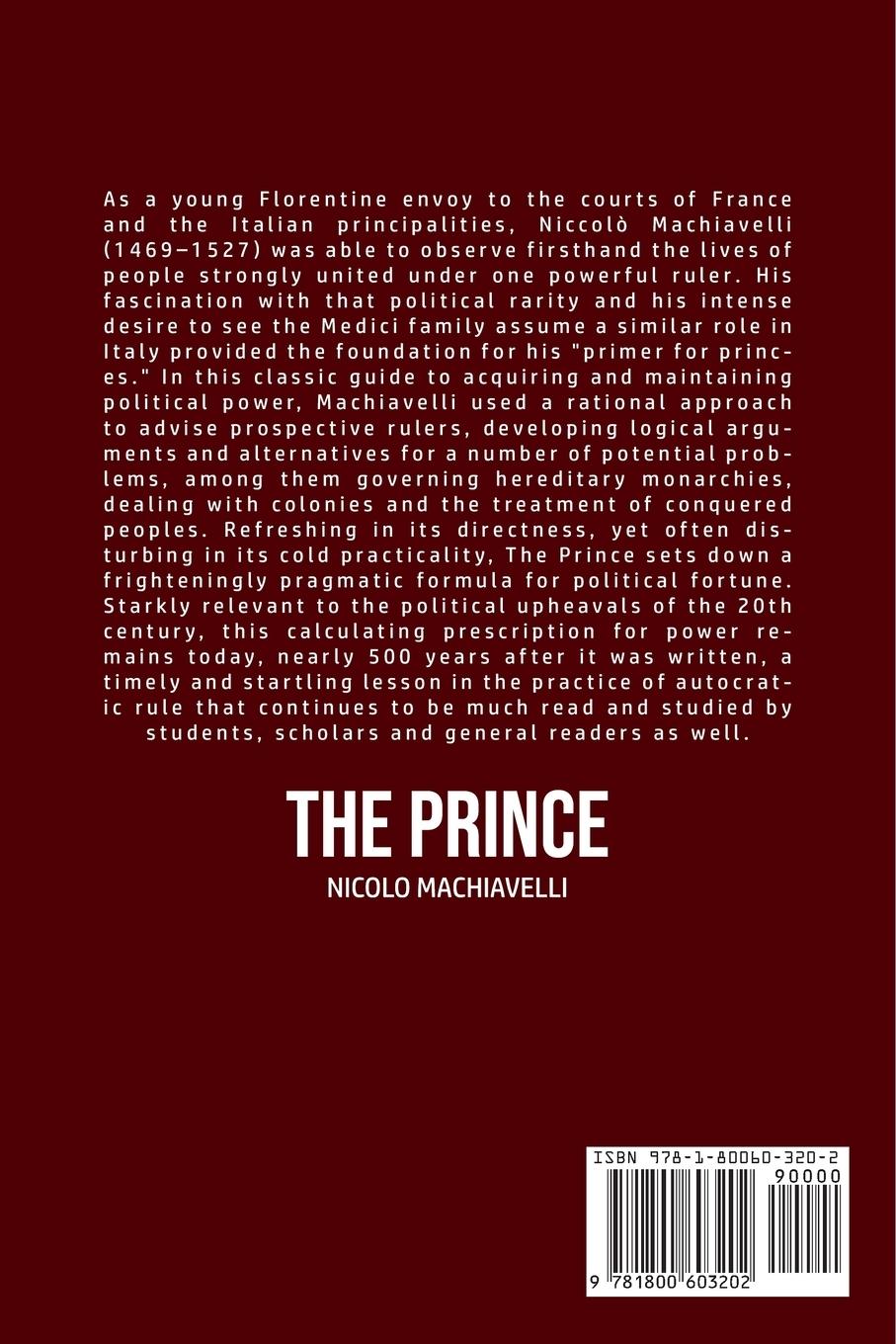 Rückseitencover The Prince