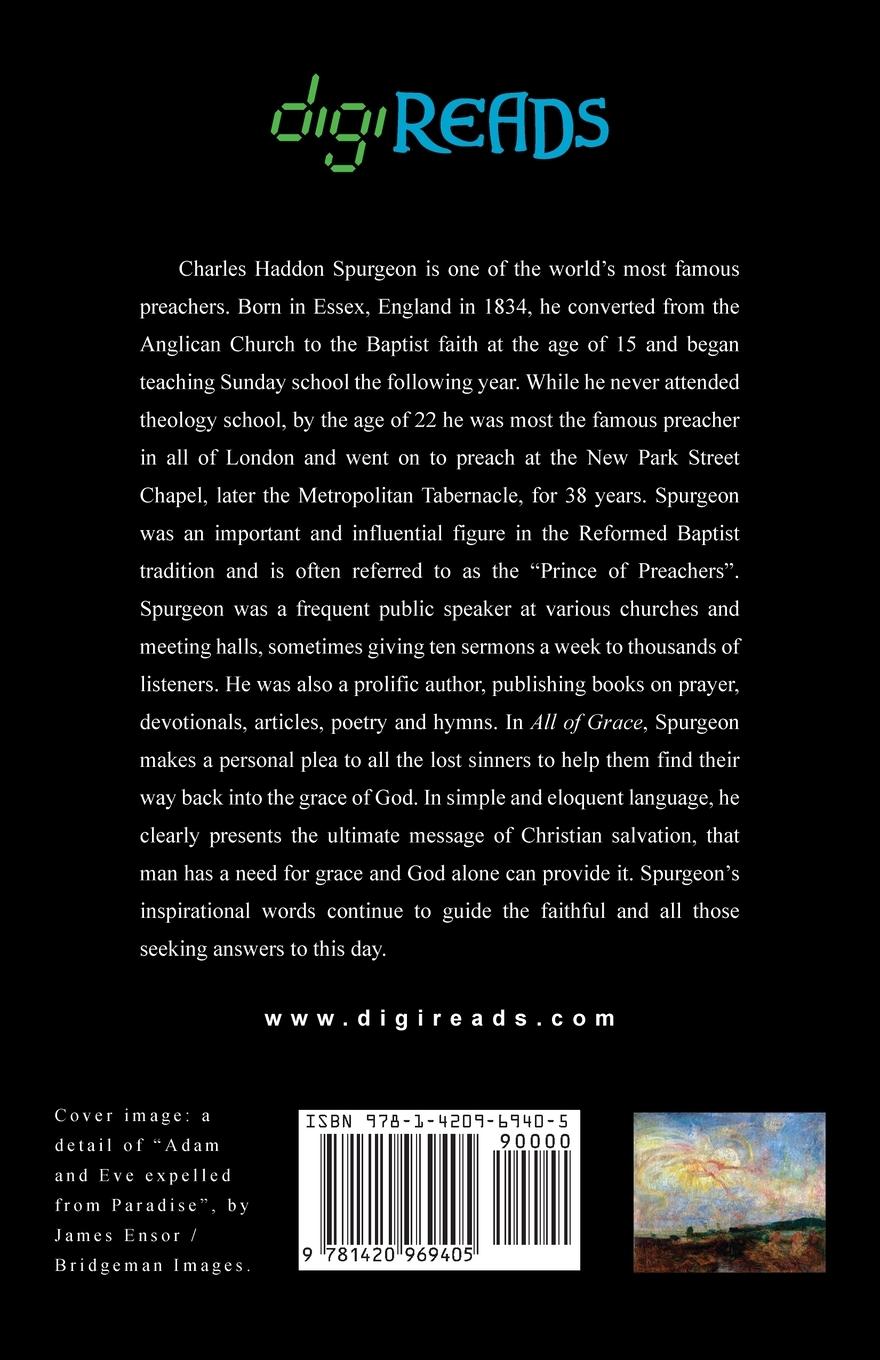 Rückseitencover All of Grace