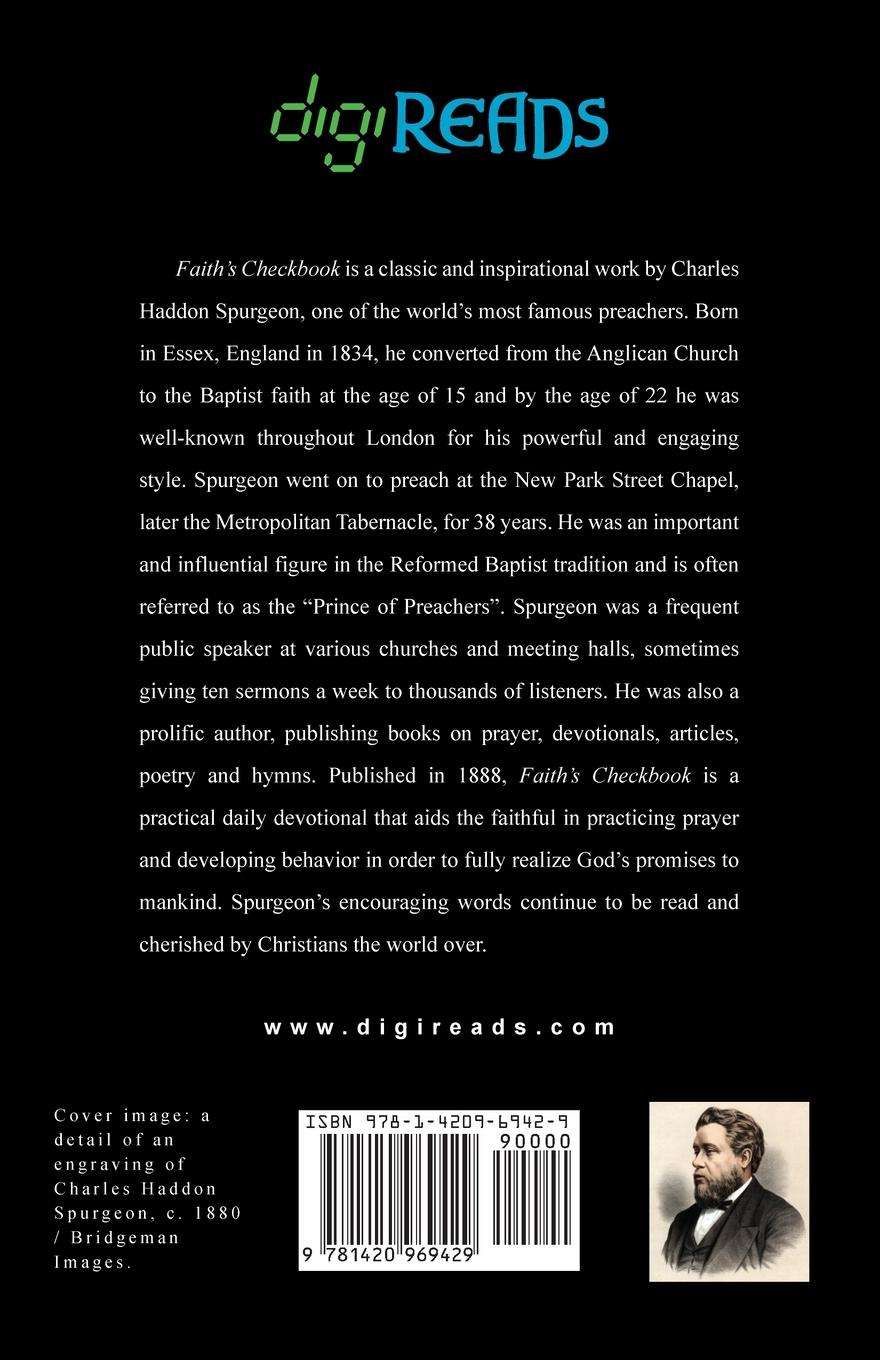 Rückseitencover Faith's Checkbook