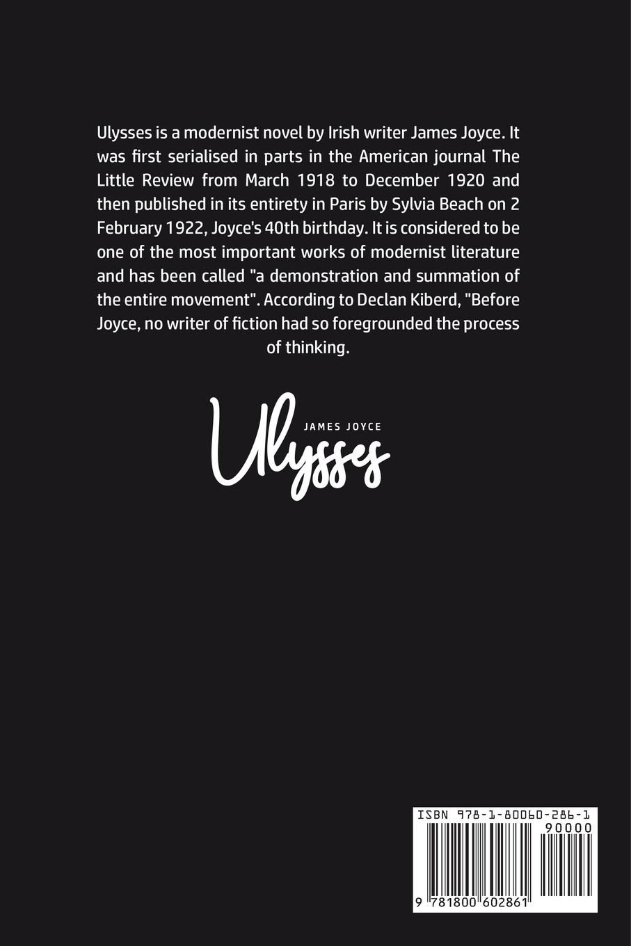 Rückseitencover Ulysses