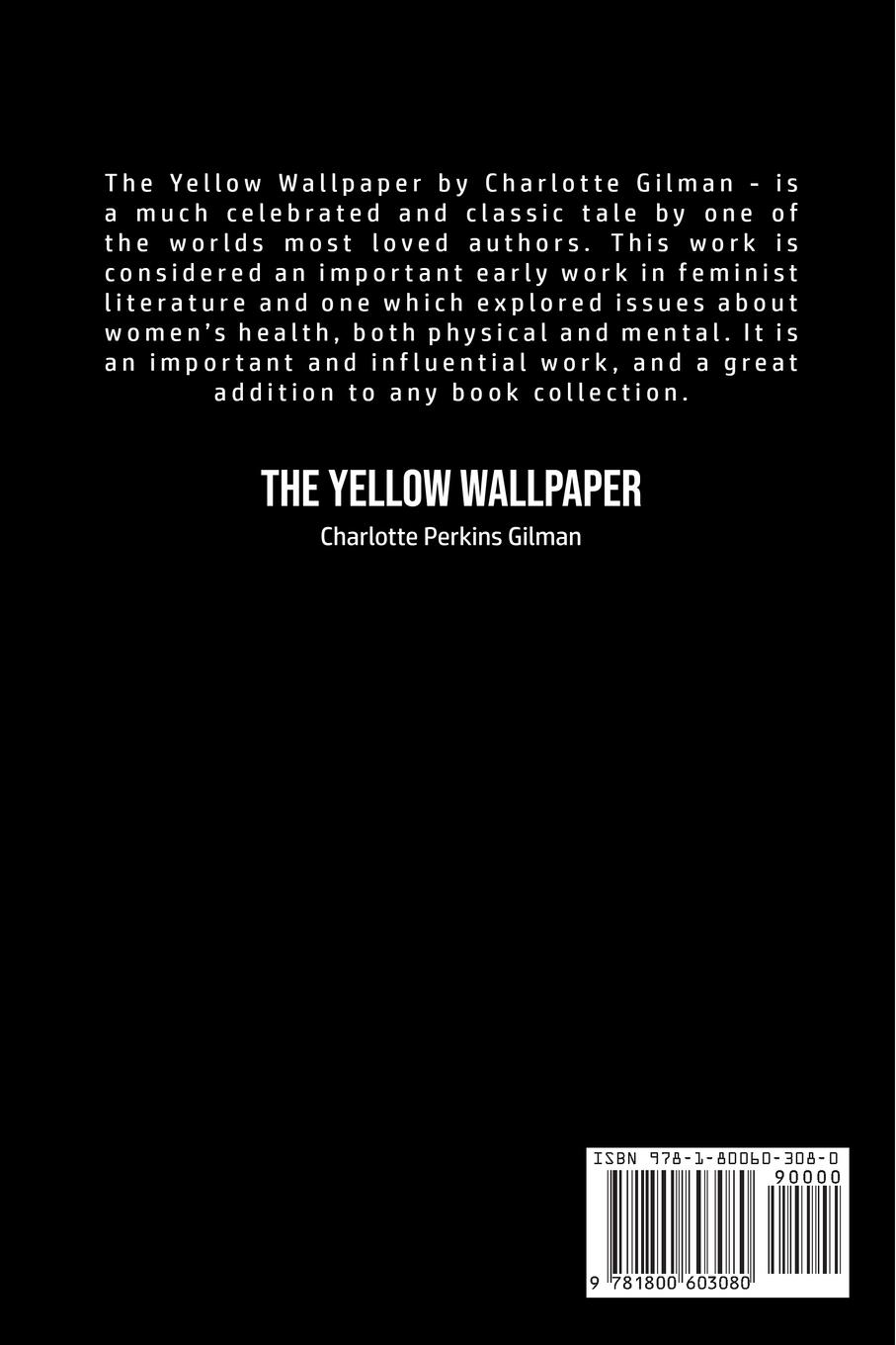 Rückseitencover The Yellow Wallpaper