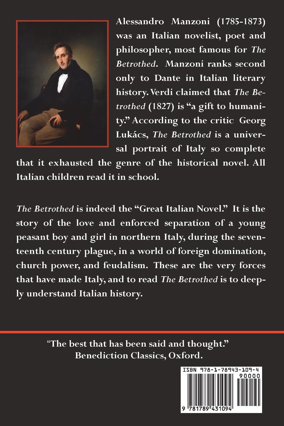 Rückseitencover The Betrothed