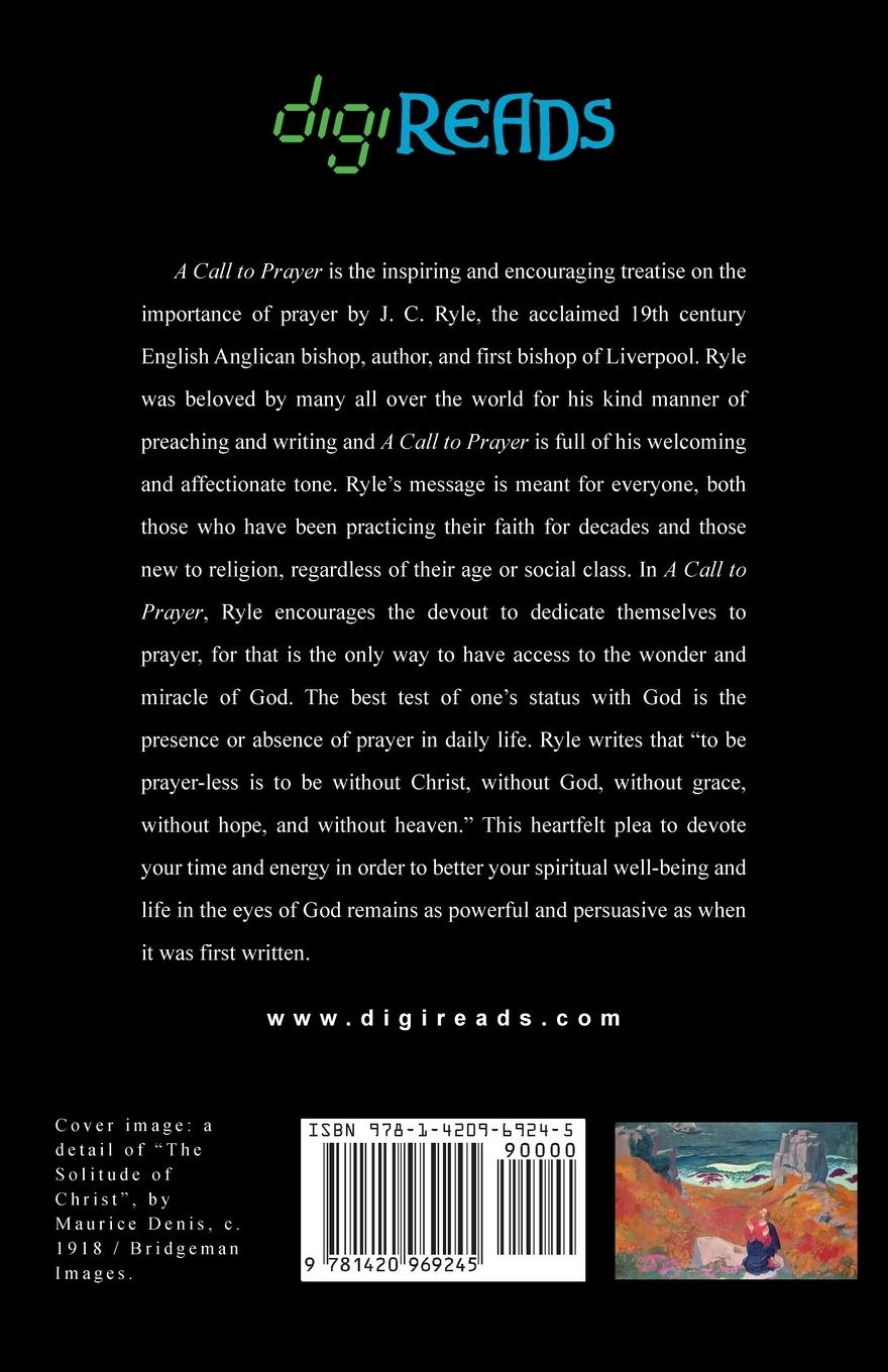 Rückseitencover A Call to Prayer