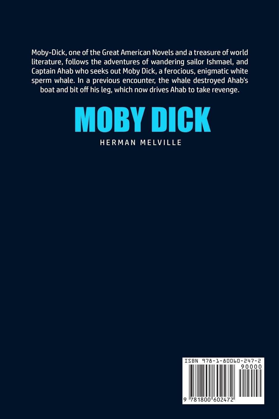 Rückseitencover Moby Dick or, The Whale