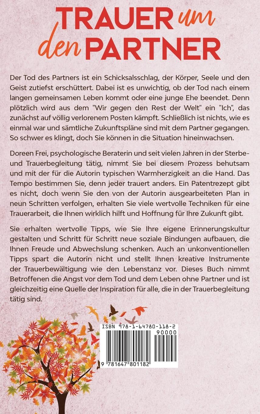 Rückseitencover Trauer um den Partner