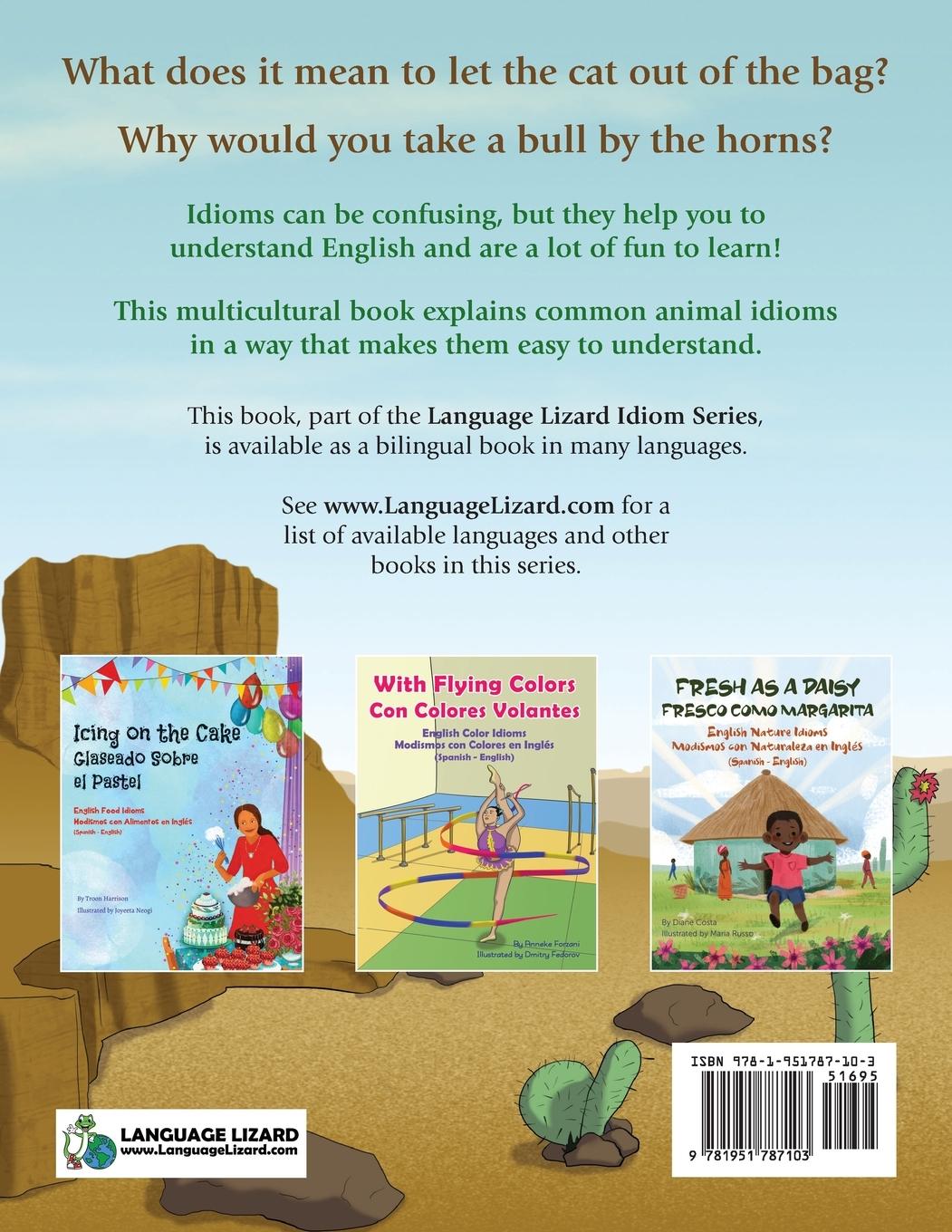 Rückseitencover The Lion's Share - English Animal Idioms (Spanish-English)