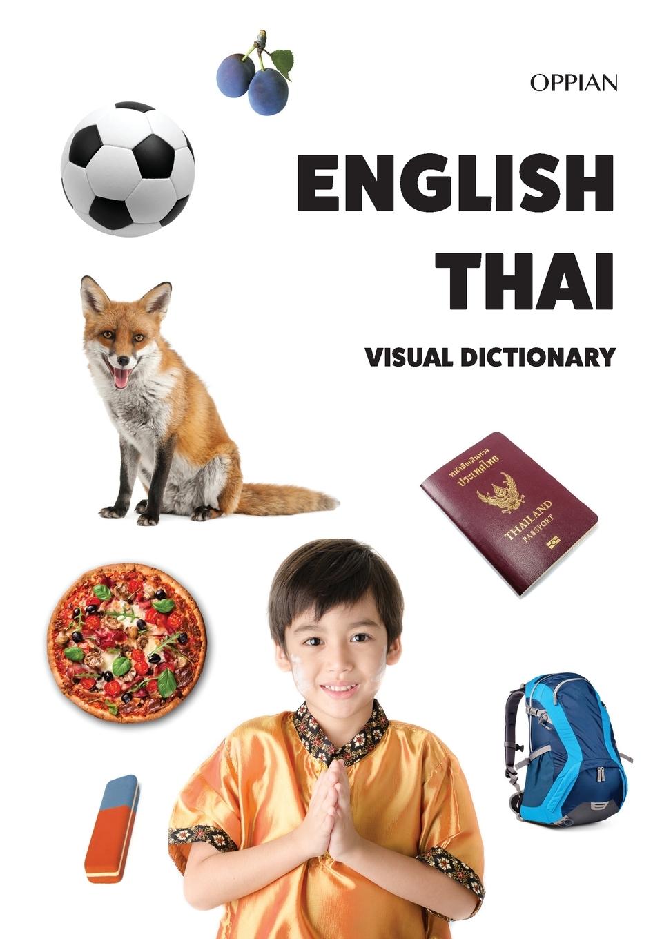 Vorderes Coverbild English-Thai Visual Dictionary