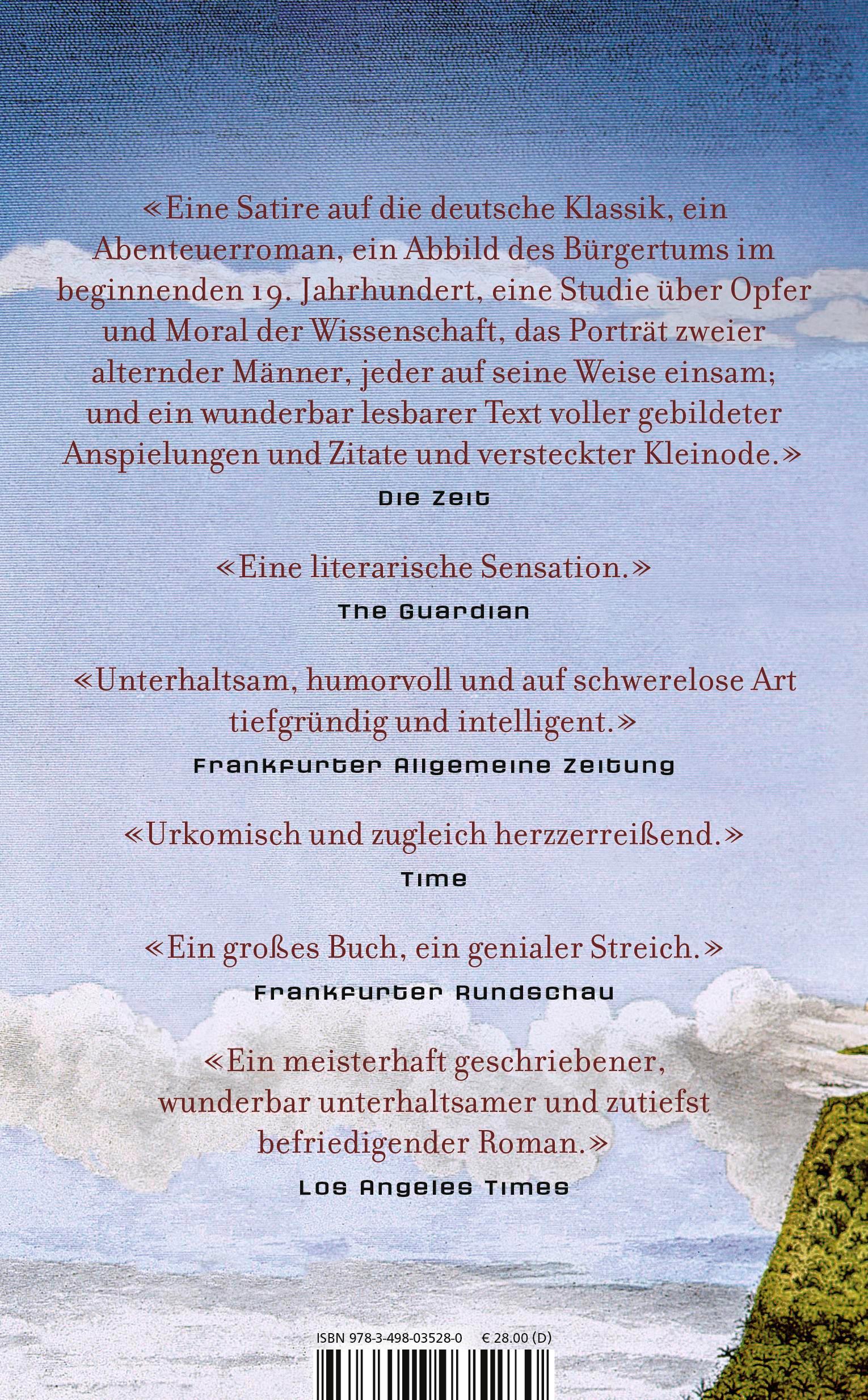 Rückseitencover Die Vermessung der Welt