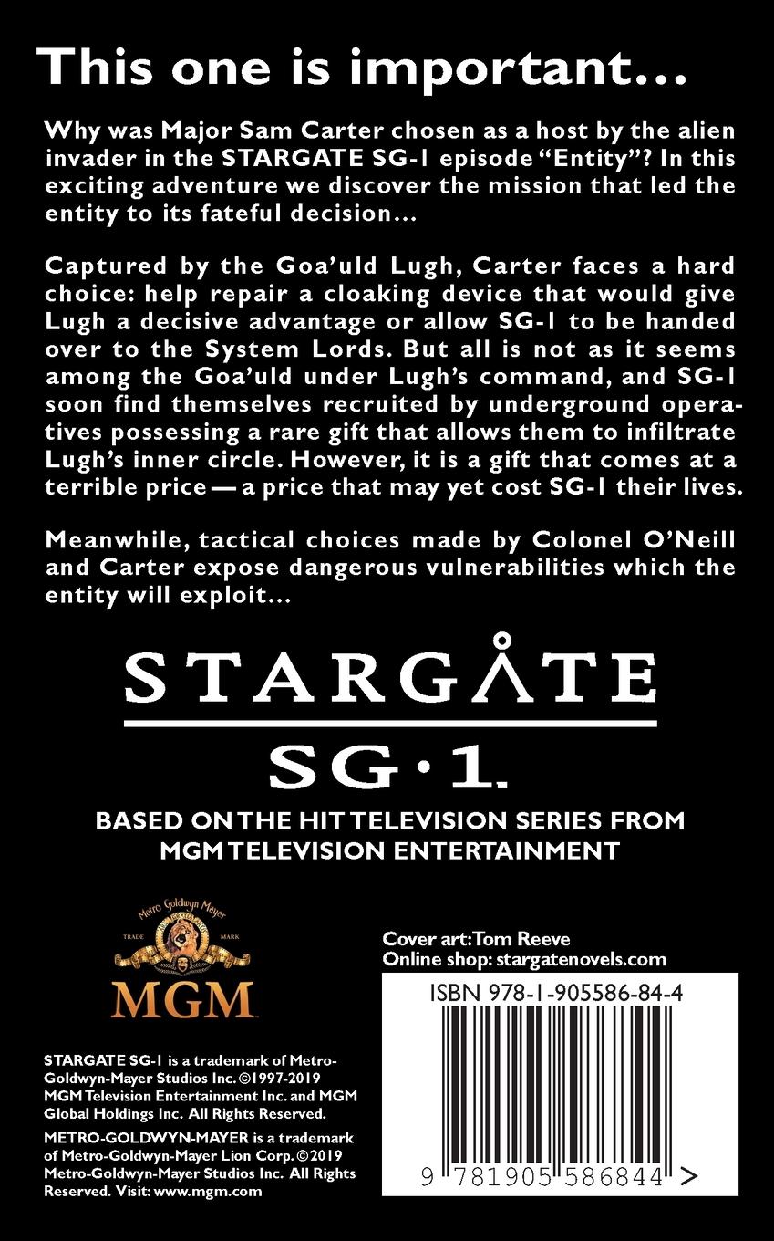 Rückseitencover STARGATE SG-1 Infiltration