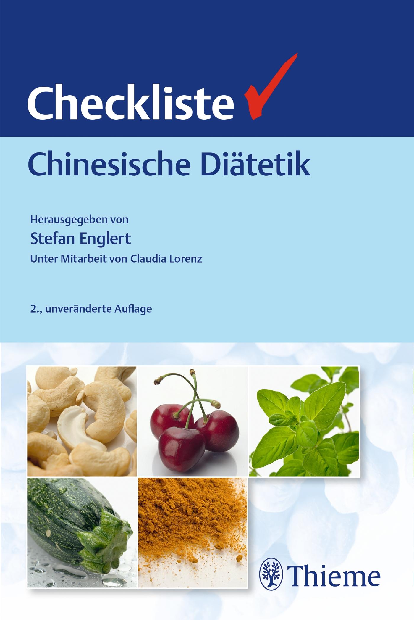 Vorderes Coverbild Checkliste Chinesische Diätetik