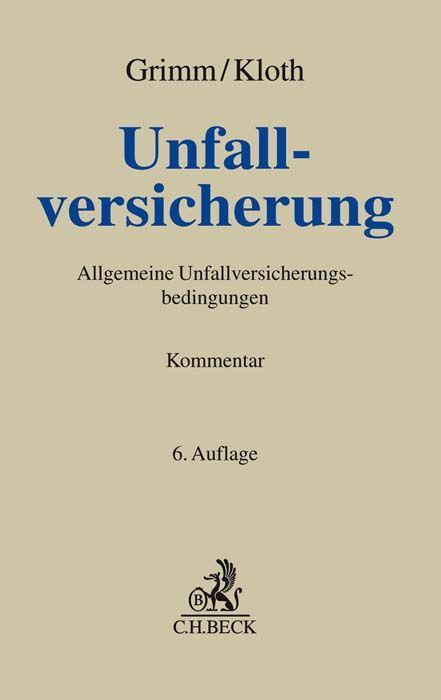 Vorderes Coverbild Unfallversicherung
