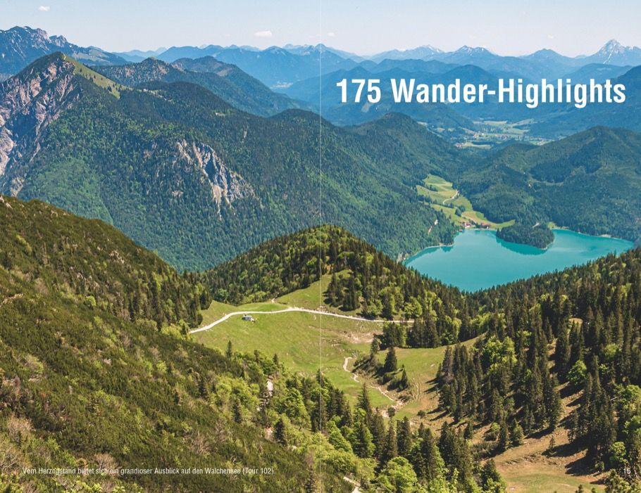 Beispielinhalt (Bild) 175 Wander-Highlights Bayerische Alpen