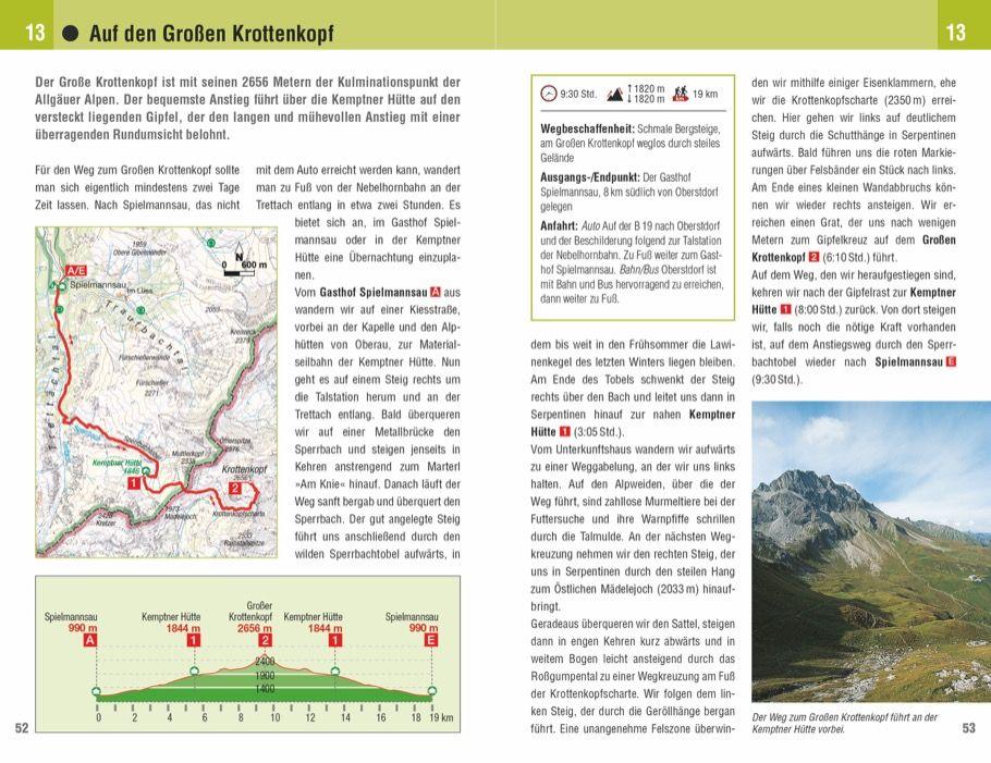 Beispielinhalt (Bild) 175 Wander-Highlights Bayerische Alpen