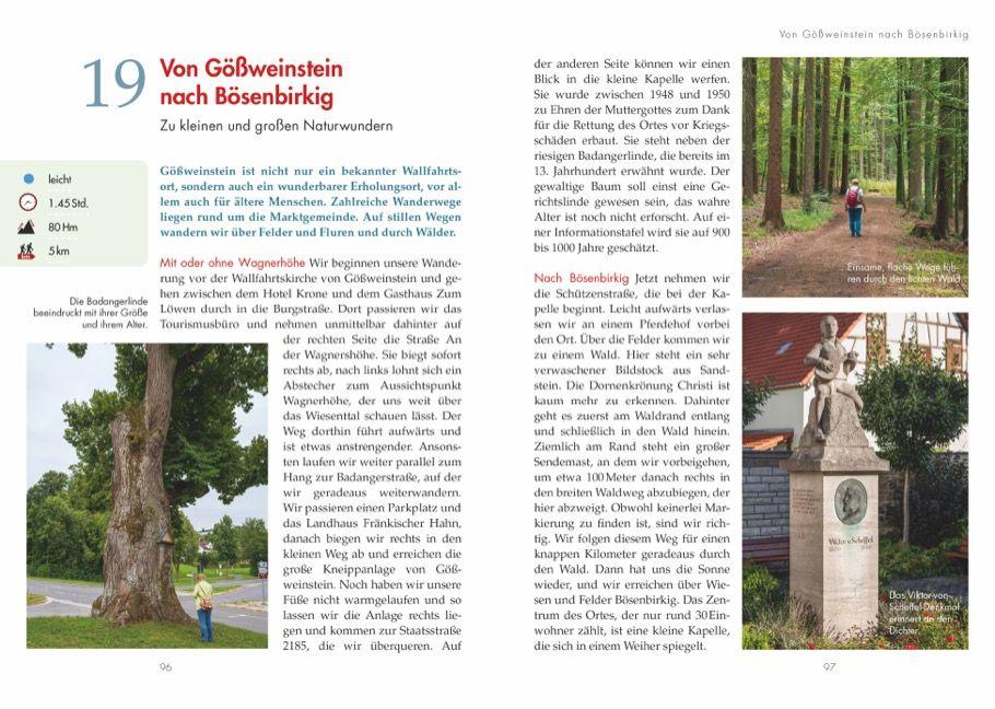 Beispielinhalt (Bild) Wanderungen für Senioren Fränkische Schweiz