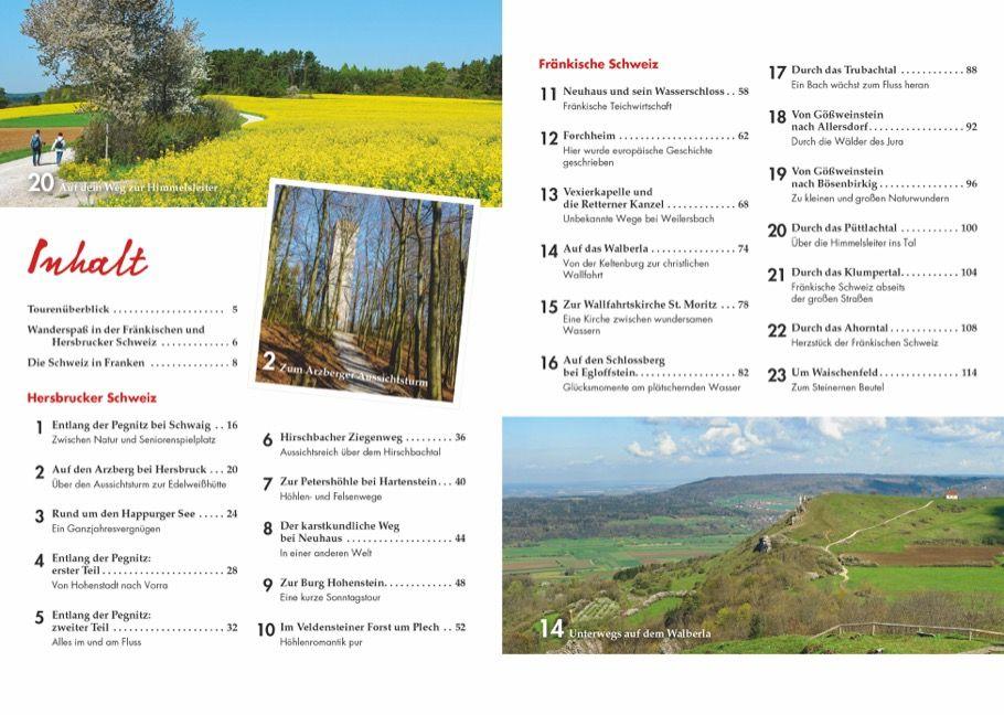 Beispielinhalt (Bild) Wanderungen für Senioren Fränkische Schweiz