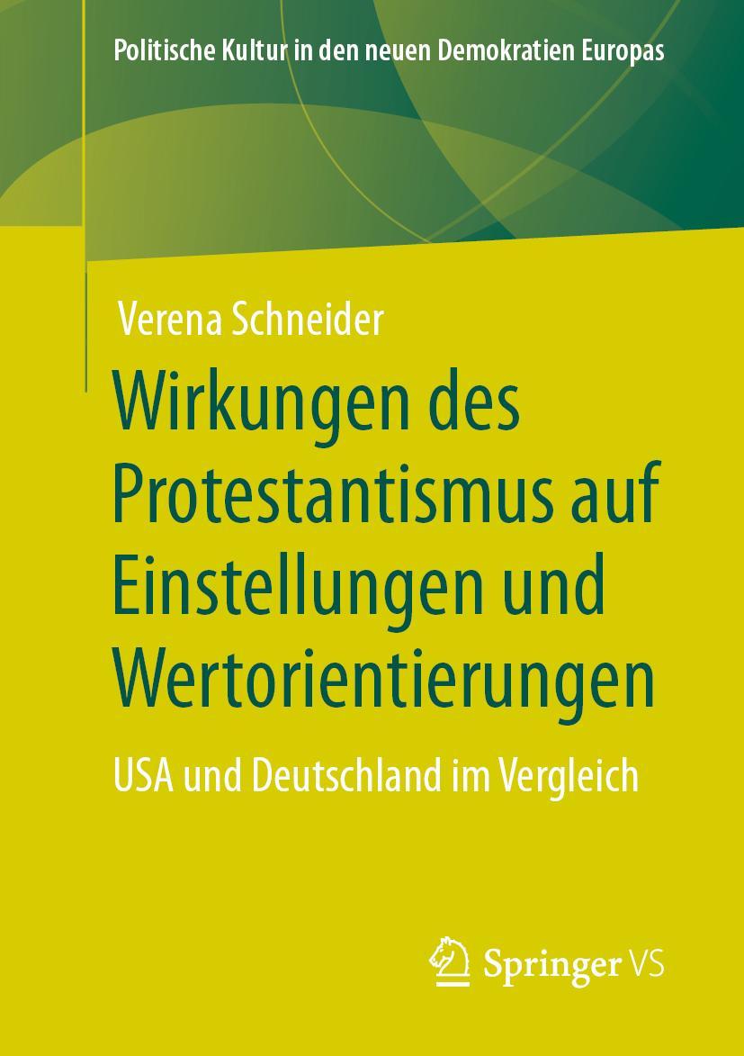 Vorderes Coverbild Wirkungen des Protestantismus auf Einstellungen und Wertorientierungen