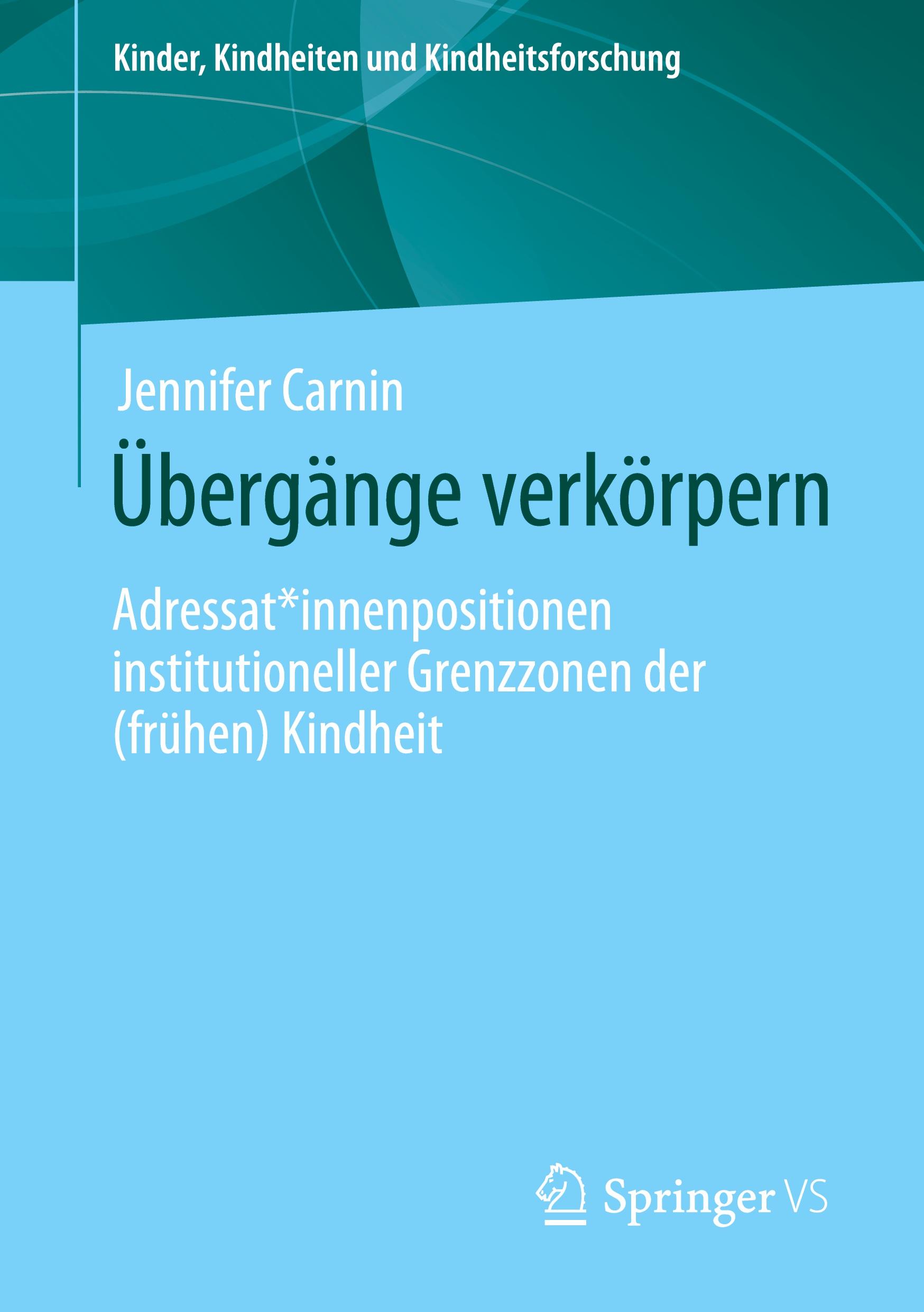 Vorderes Coverbild Übergänge verkörpern