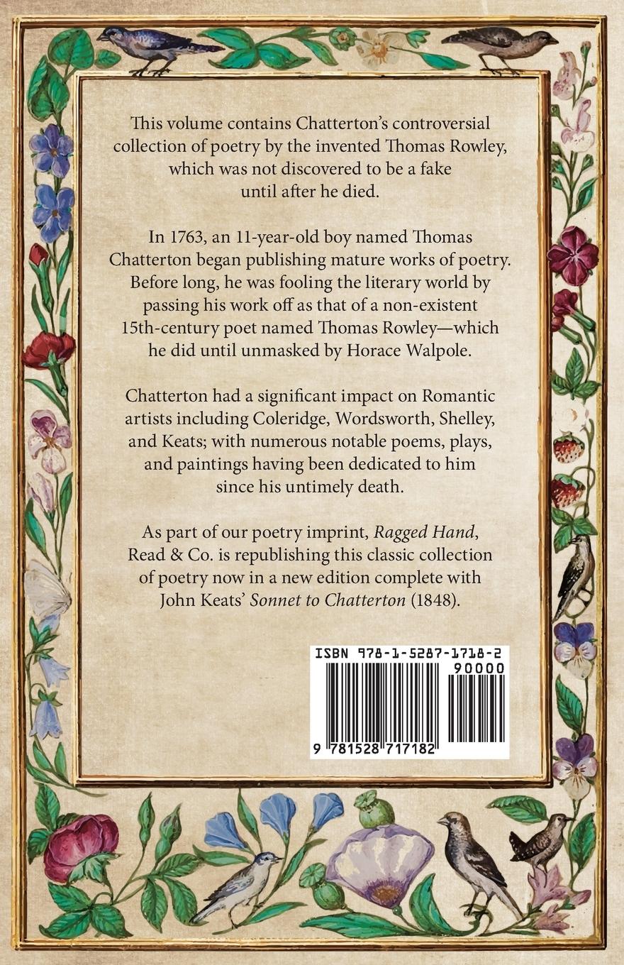 Rückseitencover The Rowley Poems