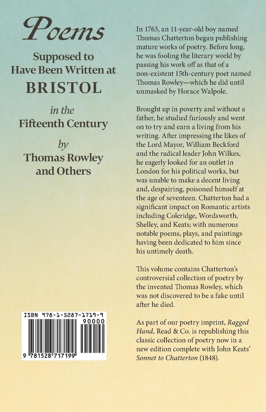 Rückseitencover Poems