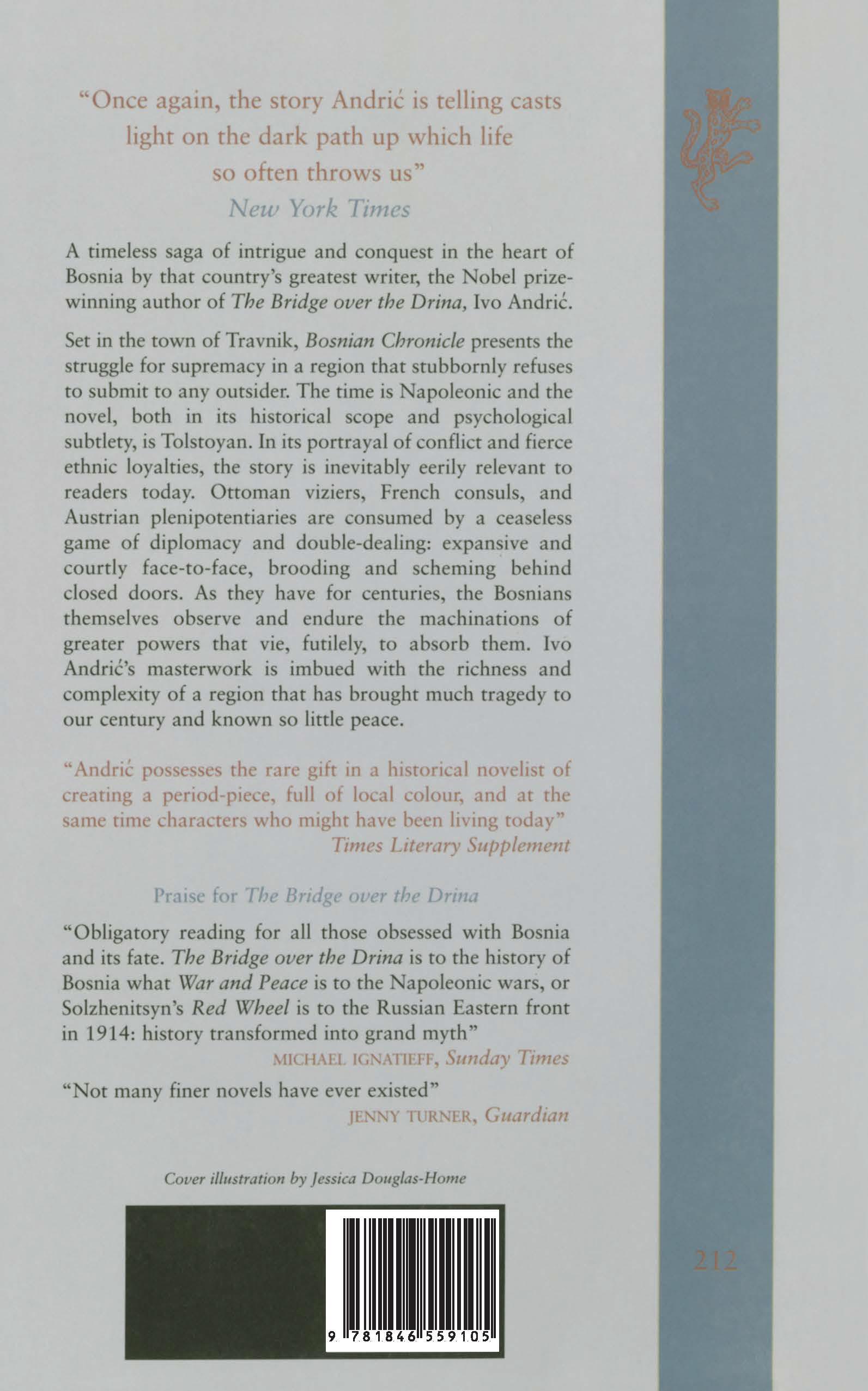 Rückseitencover Bosnian Chronicle