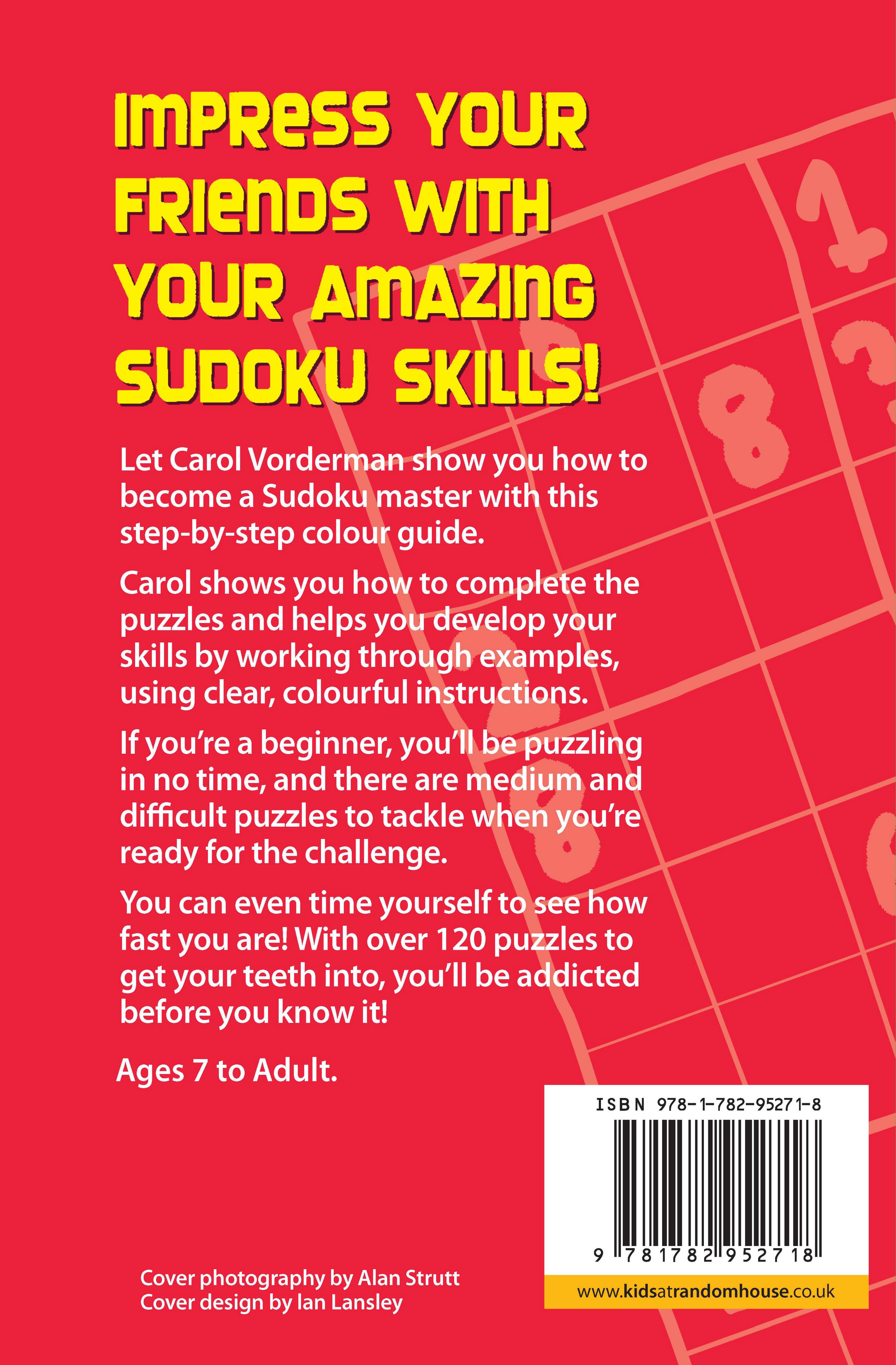 Rückseitencover Carol Vordermans How to do Junior Sudoku