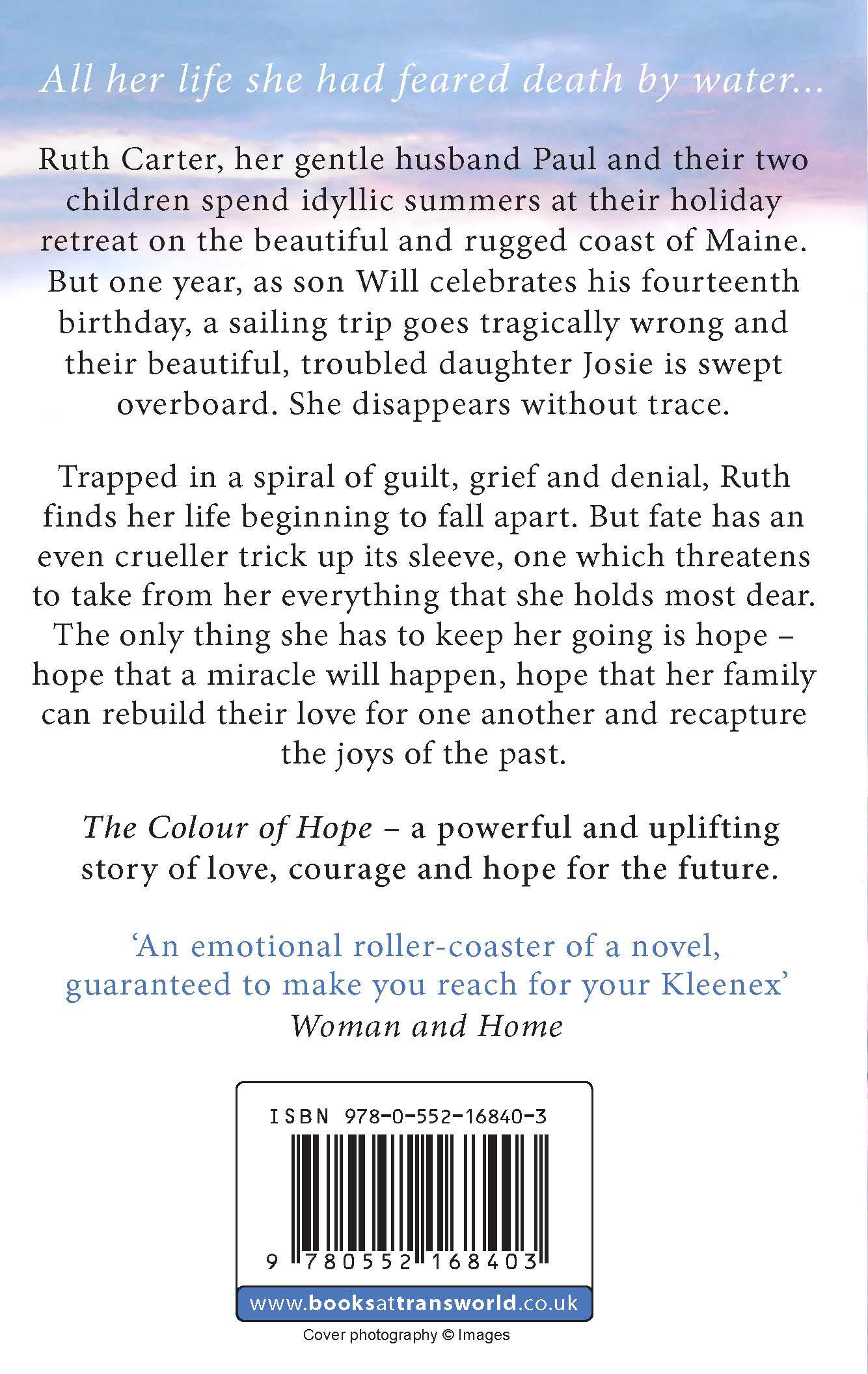 Rückseitencover The Colour Of Hope